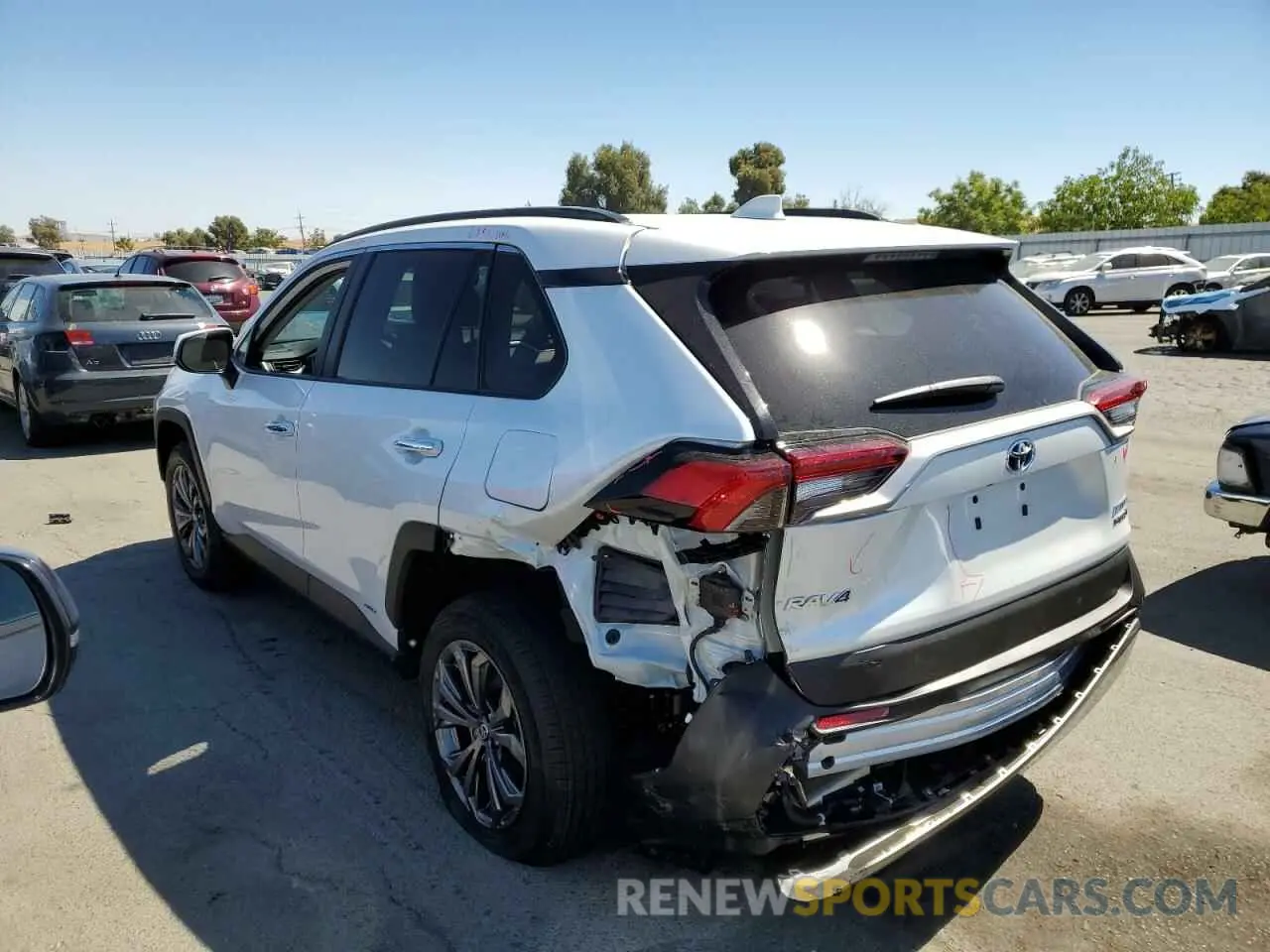 2 Photograph of a damaged car 2T3D6RFVXRW072663 TOYOTA RAV4 2024