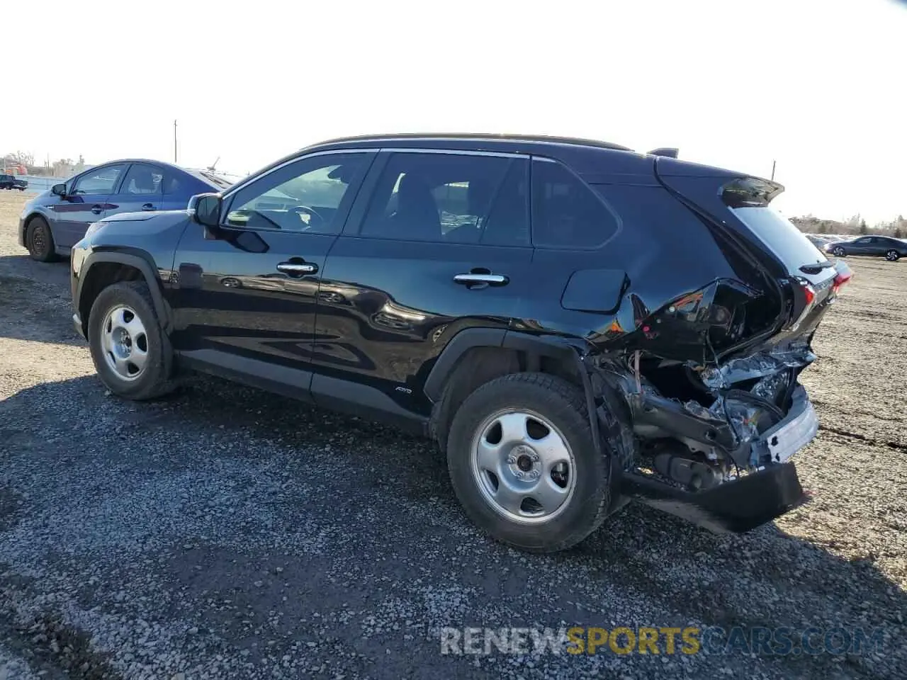 2 Photograph of a damaged car 2T3DWRFV1RW188396 TOYOTA RAV4 2024