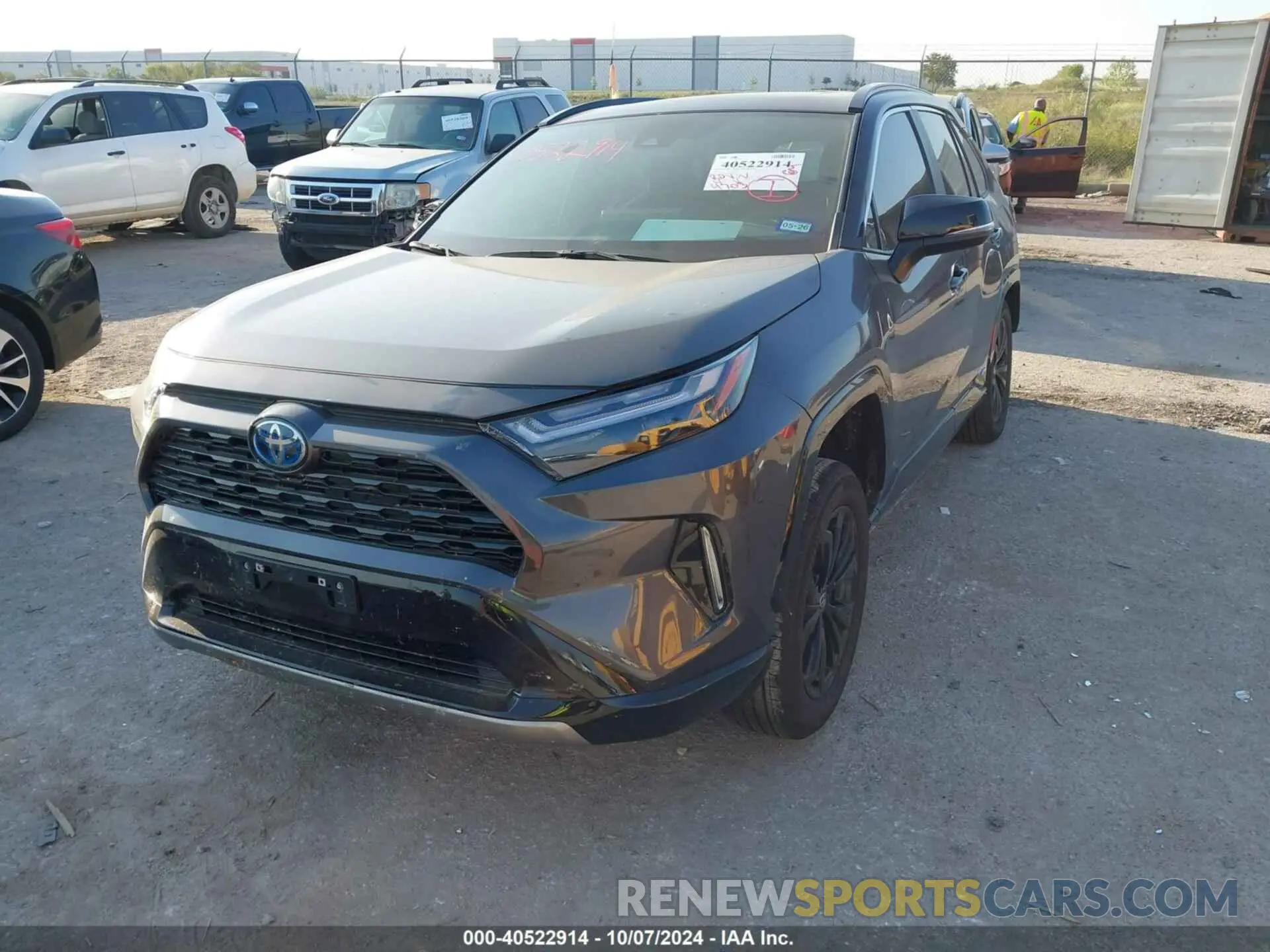 2 Photograph of a damaged car 2T3E6RFV0RW067864 TOYOTA RAV4 2024