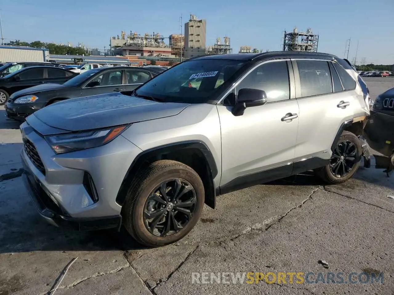 1 Photograph of a damaged car 2T3E6RFV2RW049740 TOYOTA RAV4 2024