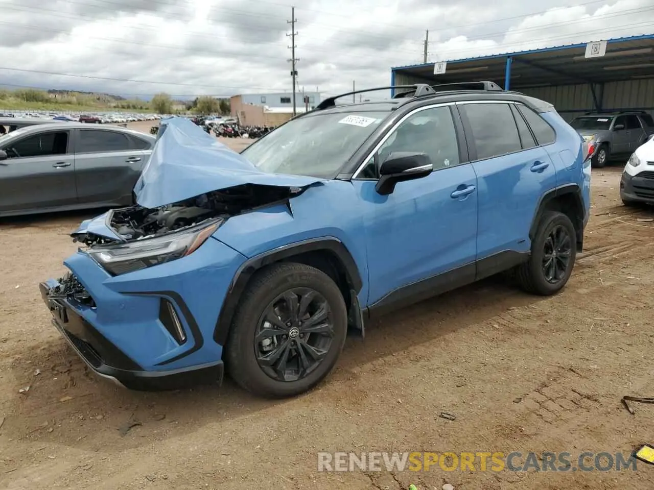 1 Photograph of a damaged car 2T3E6RFV3RW051870 TOYOTA RAV4 2024