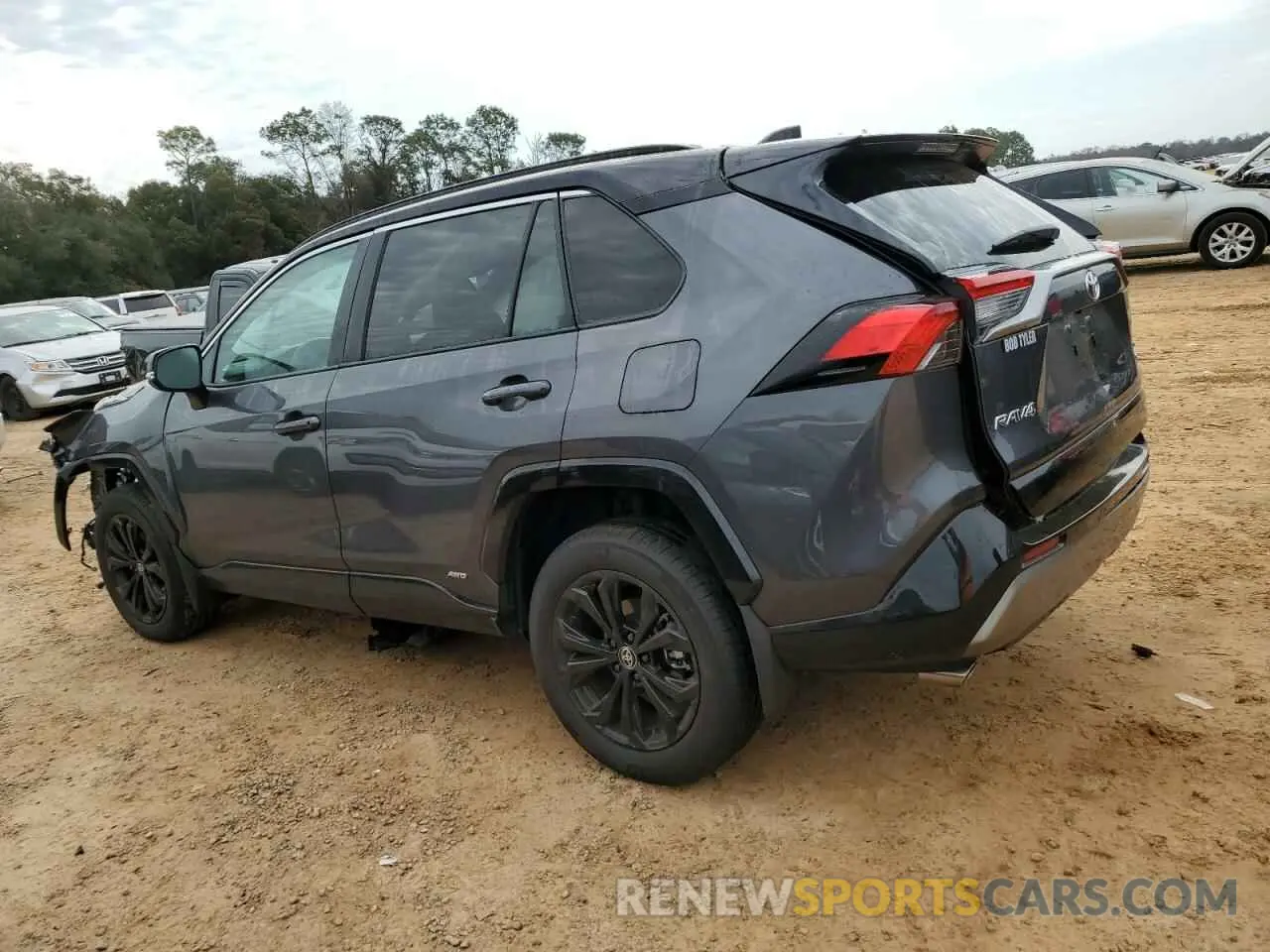 2 Photograph of a damaged car 2T3E6RFV3RW067034 TOYOTA RAV4 2024