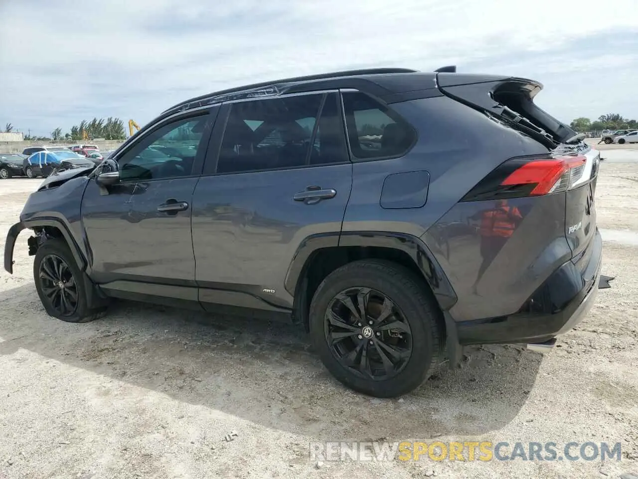 2 Photograph of a damaged car 2T3E6RFV4RW047617 TOYOTA RAV4 2024
