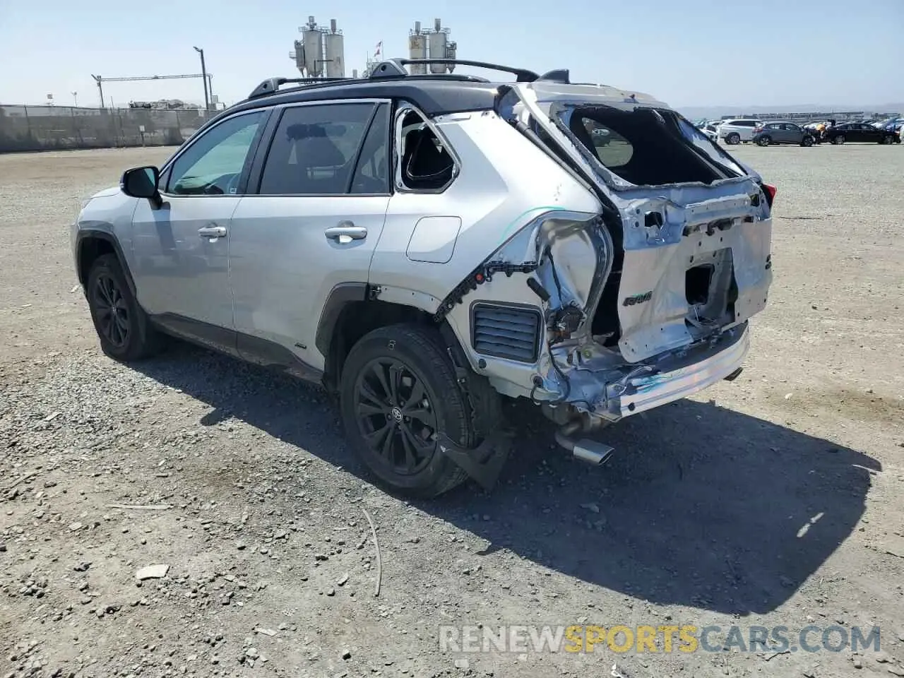2 Photograph of a damaged car 2T3E6RFV4RW072355 TOYOTA RAV4 2024
