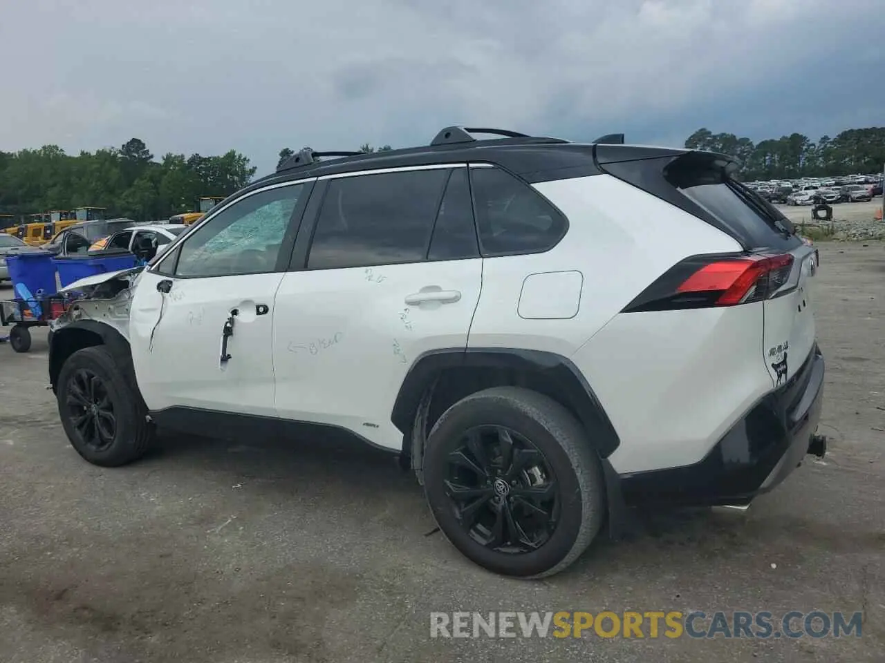 2 Photograph of a damaged car 2T3E6RFV5RW055158 TOYOTA RAV4 2024