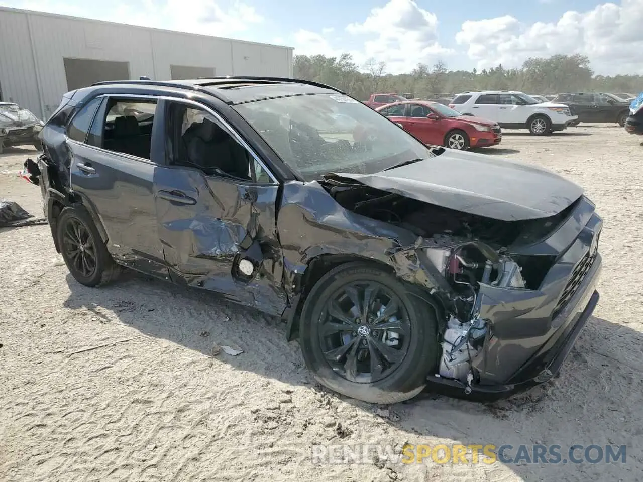 4 Photograph of a damaged car 2T3E6RFV5RW068430 TOYOTA RAV4 2024