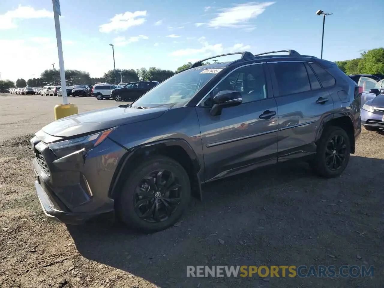 1 Photograph of a damaged car 2T3E6RFV7RW055081 TOYOTA RAV4 2024