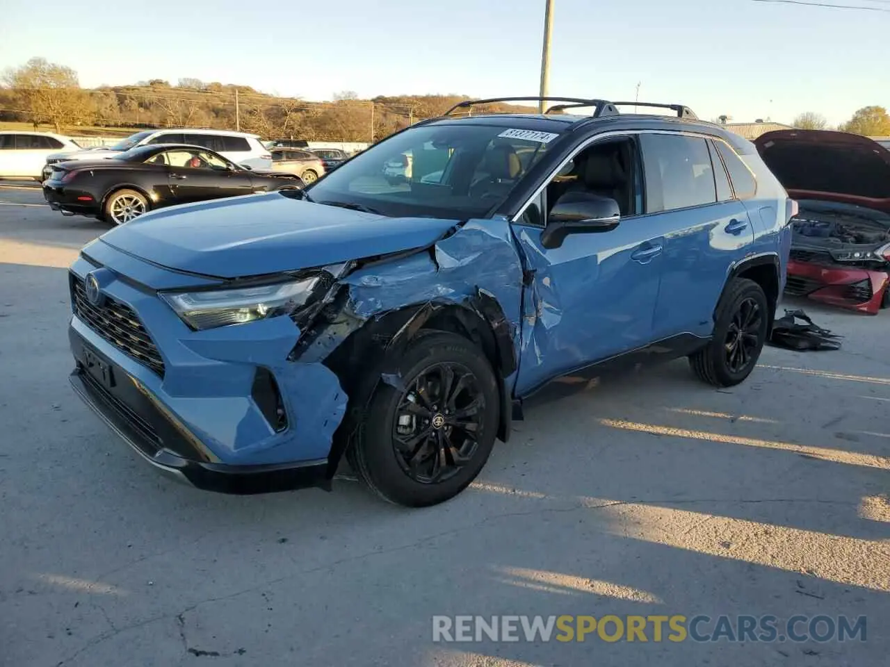 1 Photograph of a damaged car 2T3E6RFVXRW051395 TOYOTA RAV4 2024