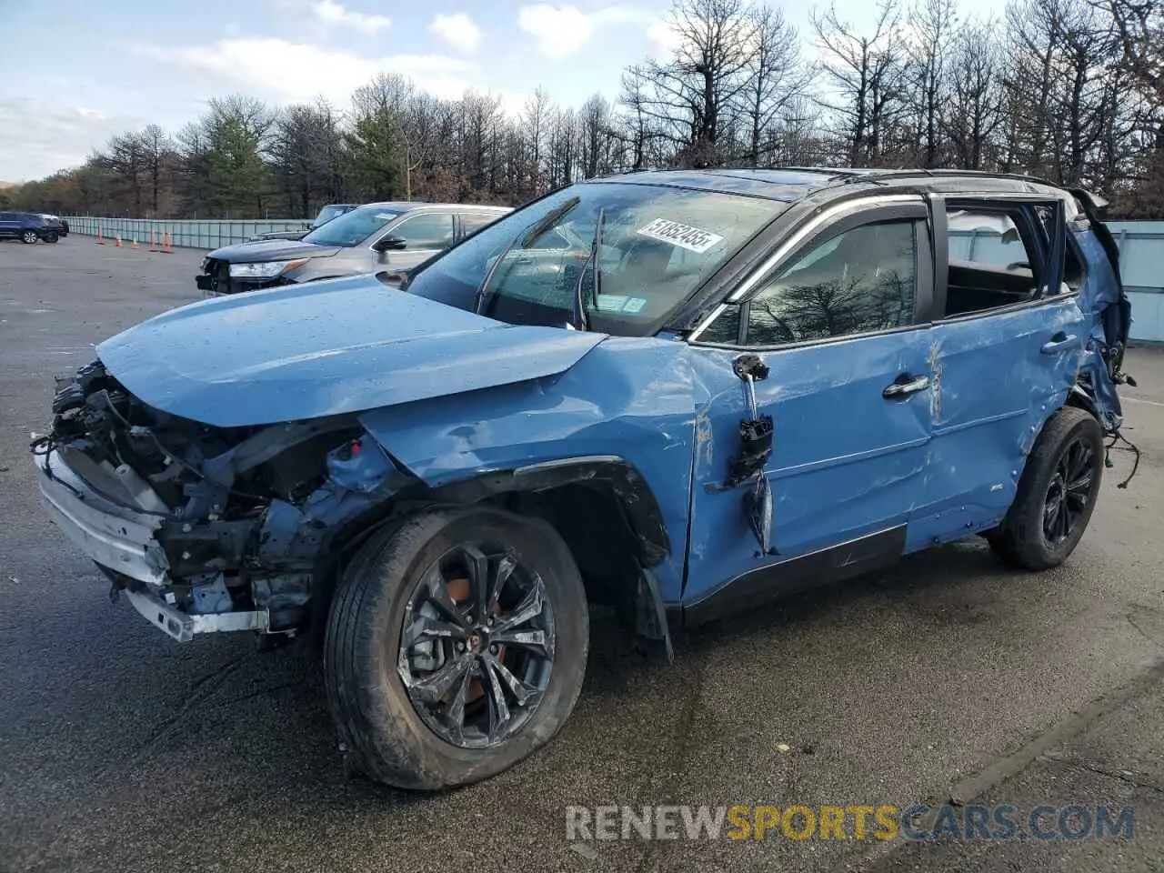 1 Photograph of a damaged car 2T3E6RFVXRW054524 TOYOTA RAV4 2024