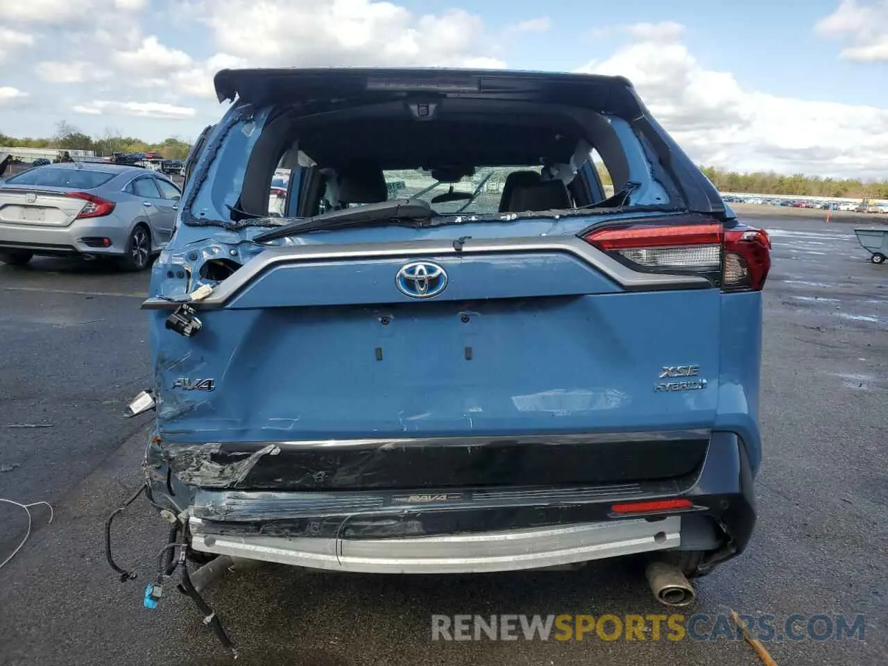 6 Photograph of a damaged car 2T3E6RFVXRW054524 TOYOTA RAV4 2024