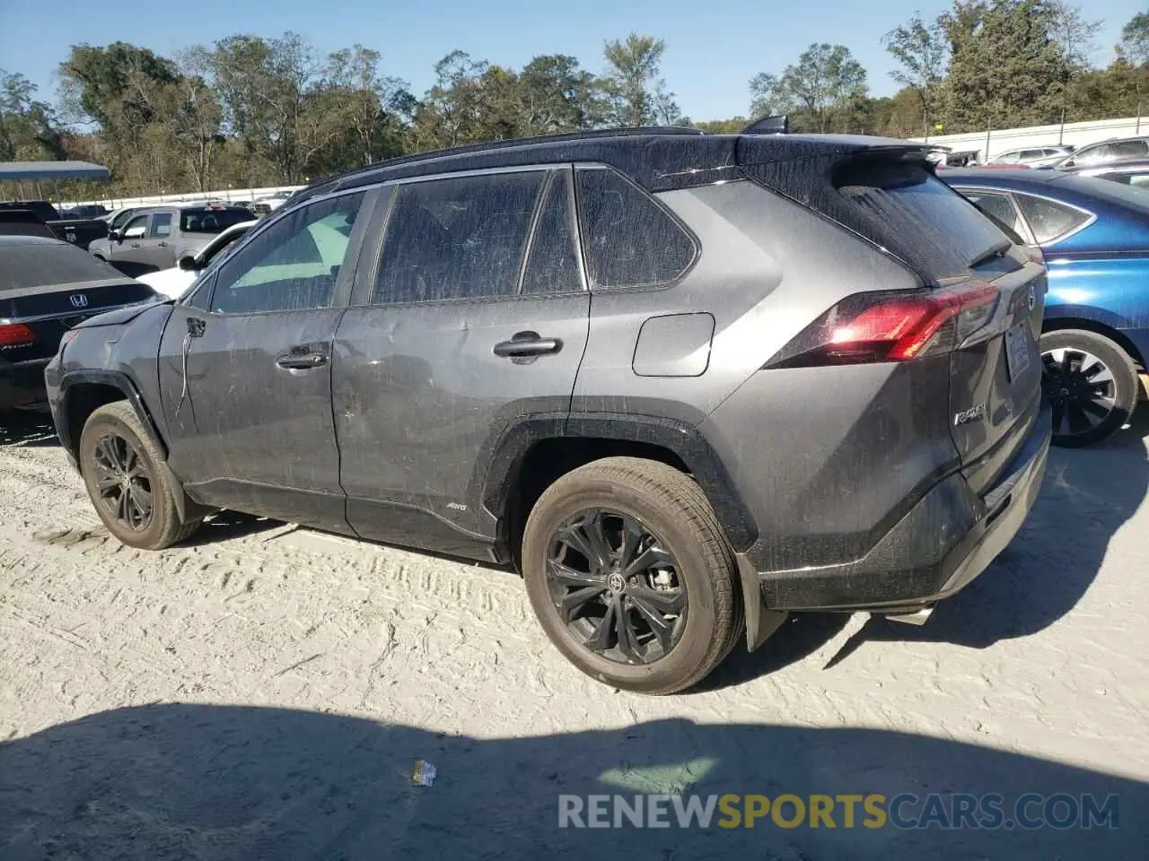 2 Photograph of a damaged car 2T3E6RFVXRW075793 TOYOTA RAV4 2024