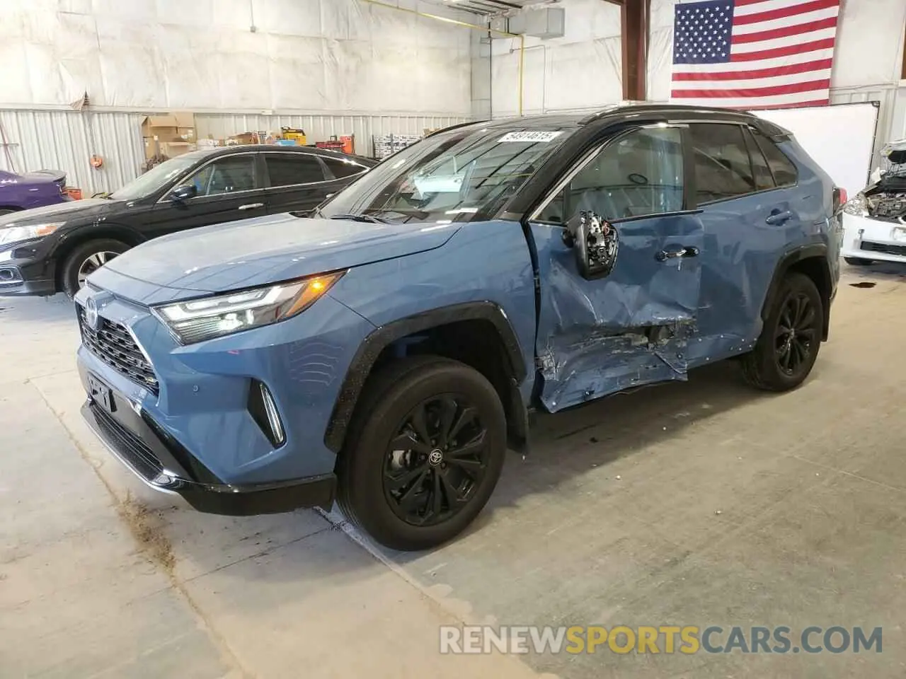 1 Photograph of a damaged car 2T3E6RFVXRW076006 TOYOTA RAV4 2024