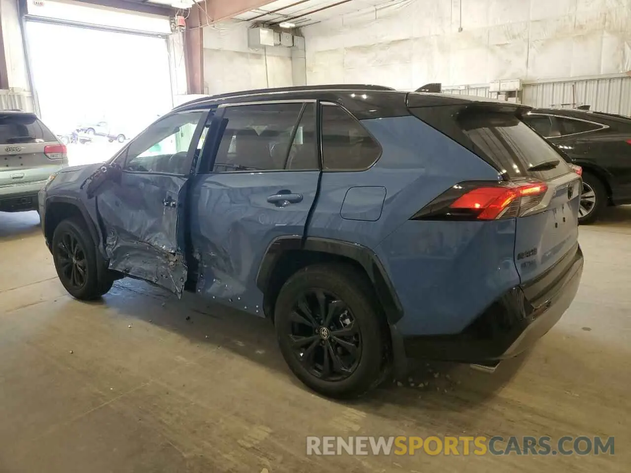 2 Photograph of a damaged car 2T3E6RFVXRW076006 TOYOTA RAV4 2024