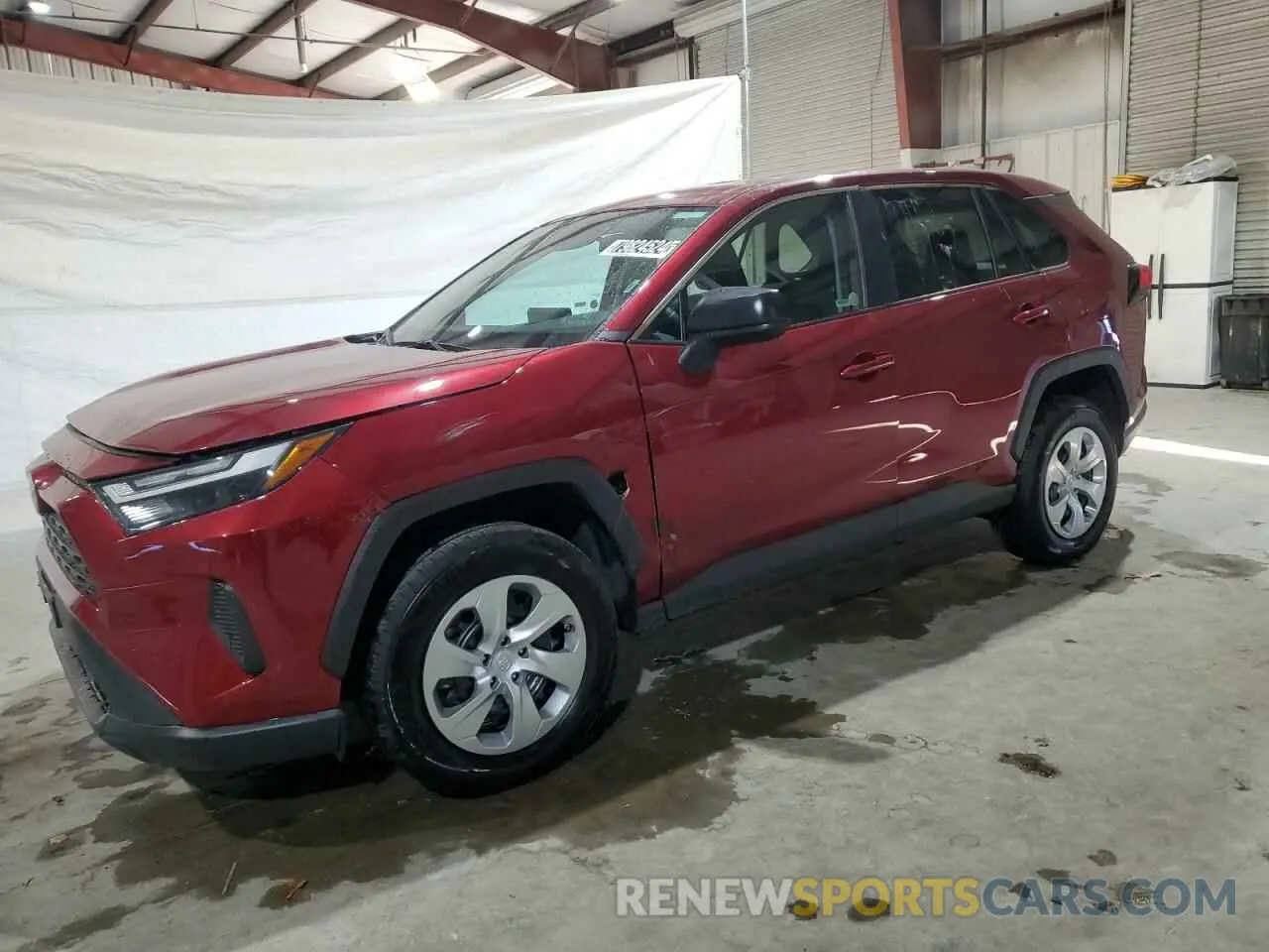 1 Photograph of a damaged car 2T3F1RFV1RW432104 TOYOTA RAV4 2024