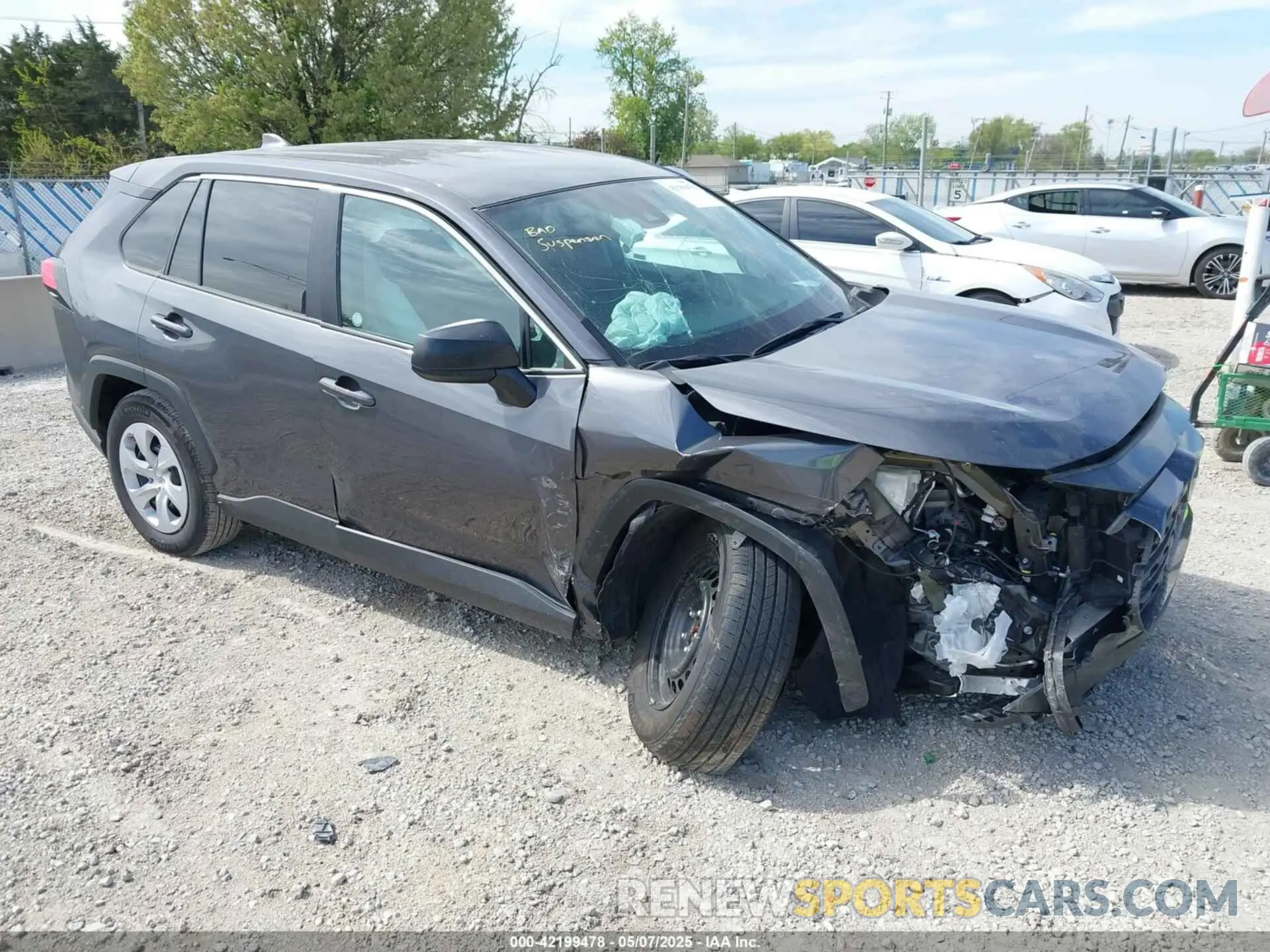 1 Photograph of a damaged car 2T3F1RFV2RW445122 TOYOTA RAV4 2024