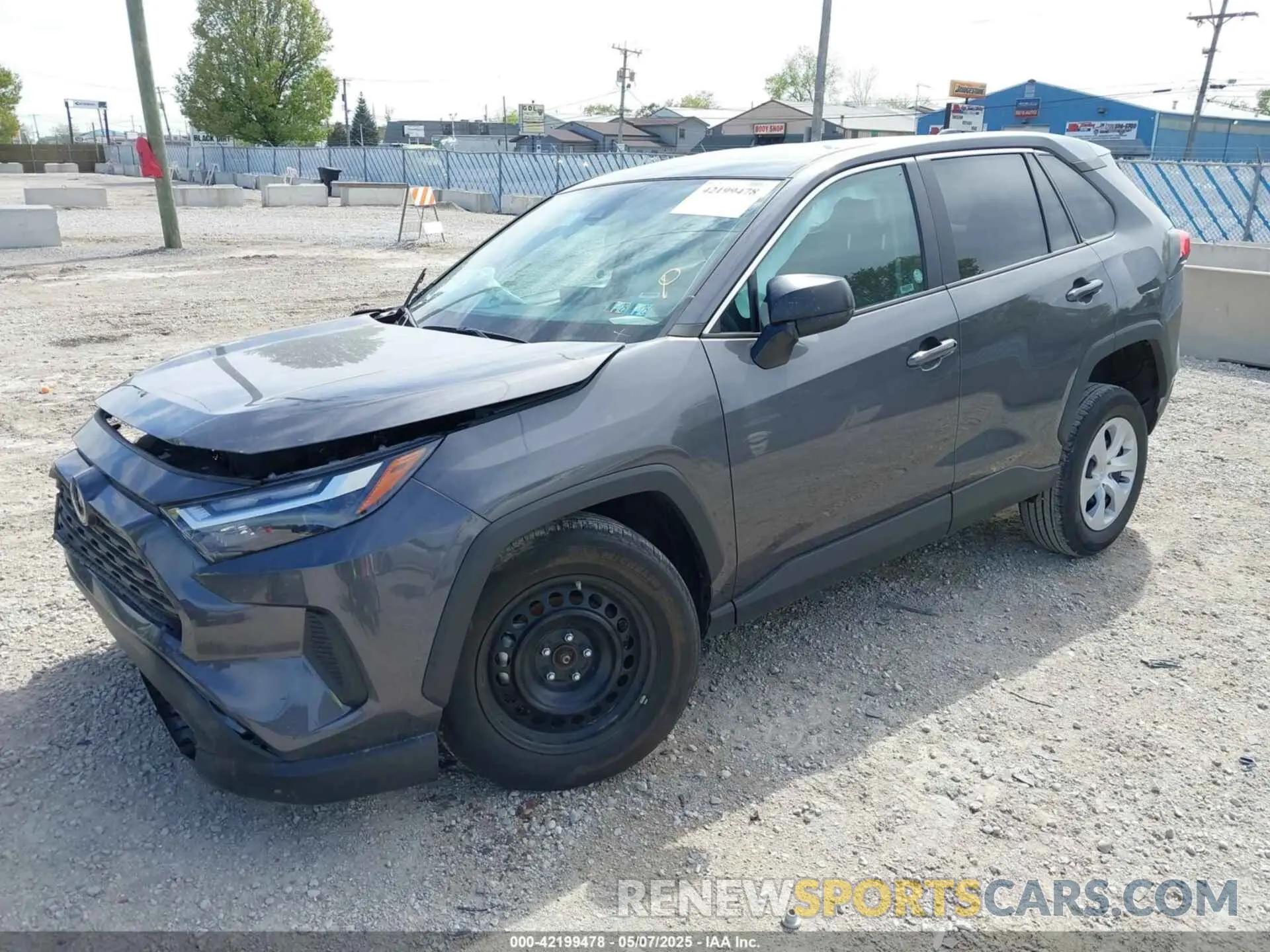 2 Photograph of a damaged car 2T3F1RFV2RW445122 TOYOTA RAV4 2024