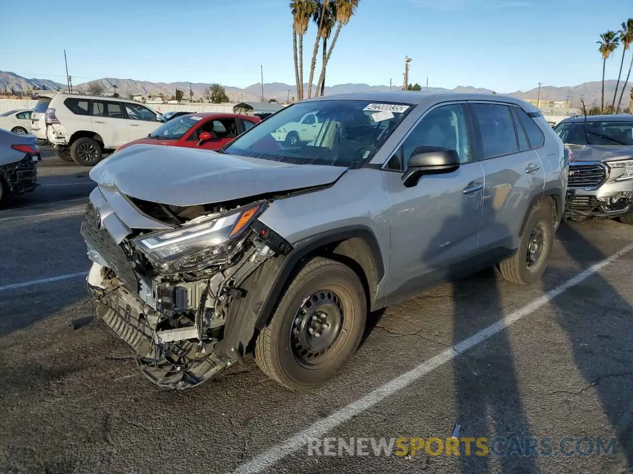 1 Photograph of a damaged car 2T3F1RFV2RW458940 TOYOTA RAV4 2024