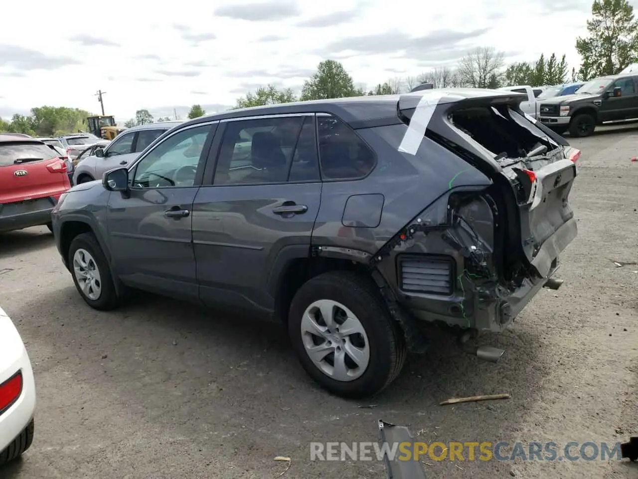 2 Photograph of a damaged car 2T3F1RFV2RW489895 TOYOTA RAV4 2024