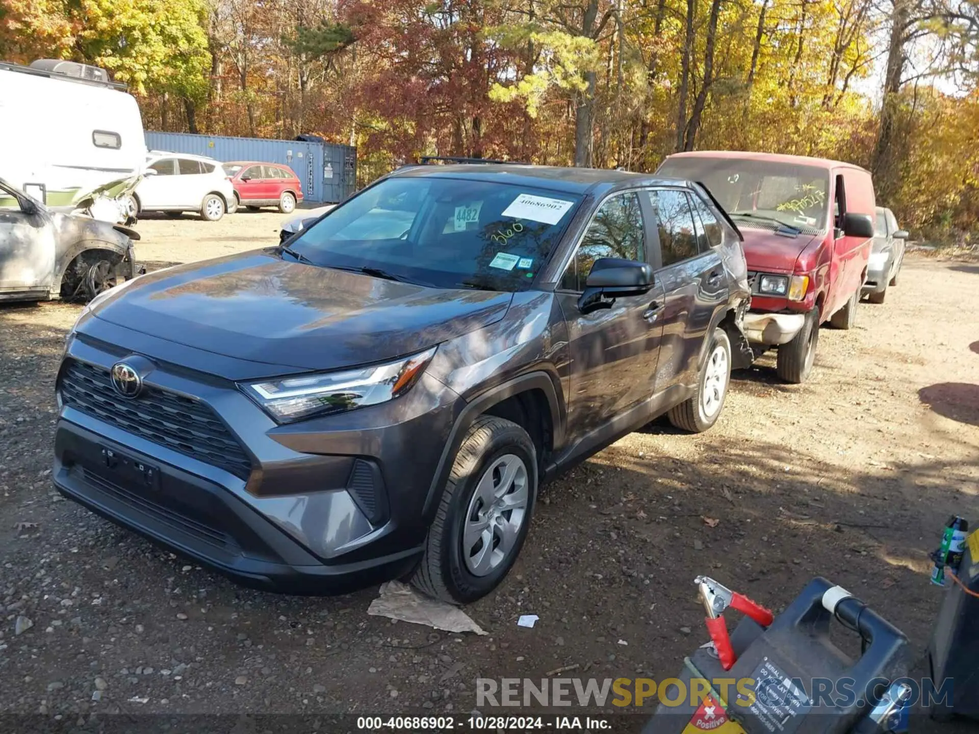 2 Photograph of a damaged car 2T3F1RFV4RC408932 TOYOTA RAV4 2024