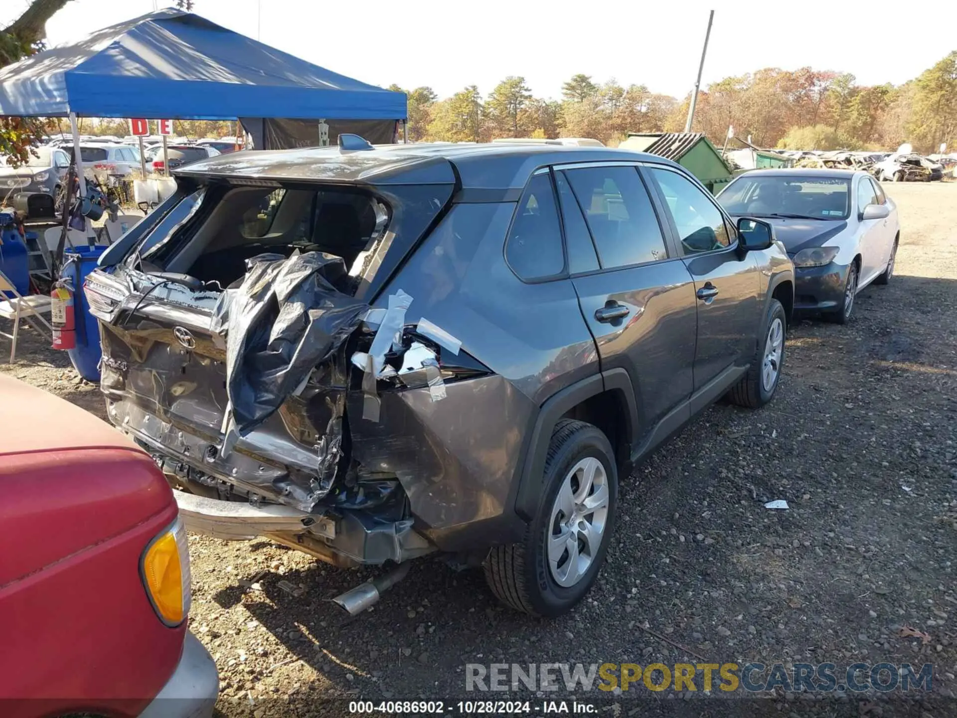 4 Photograph of a damaged car 2T3F1RFV4RC408932 TOYOTA RAV4 2024
