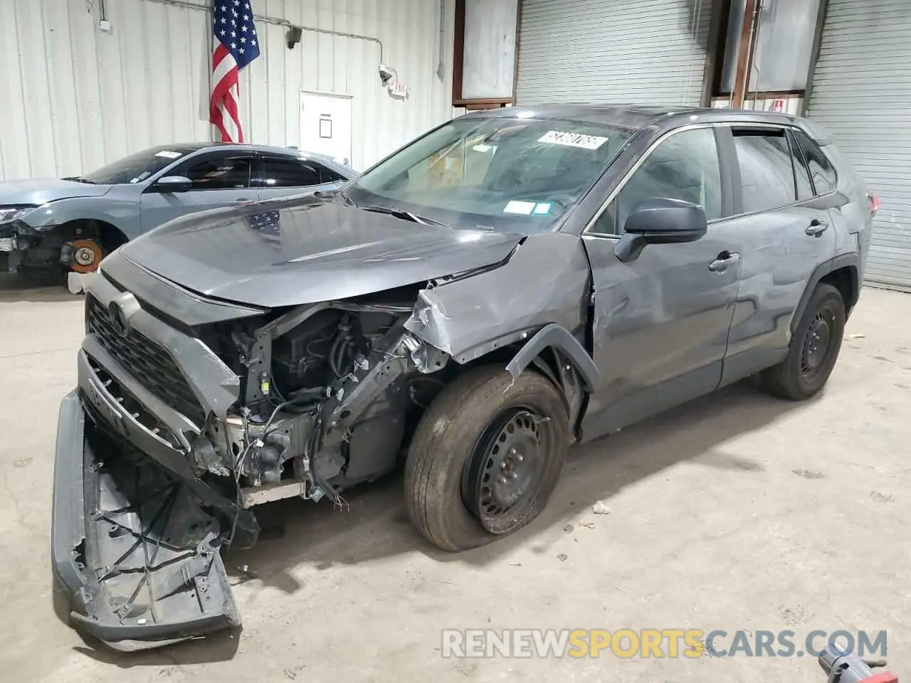 1 Photograph of a damaged car 2T3F1RFV4RC448752 TOYOTA RAV4 2024
