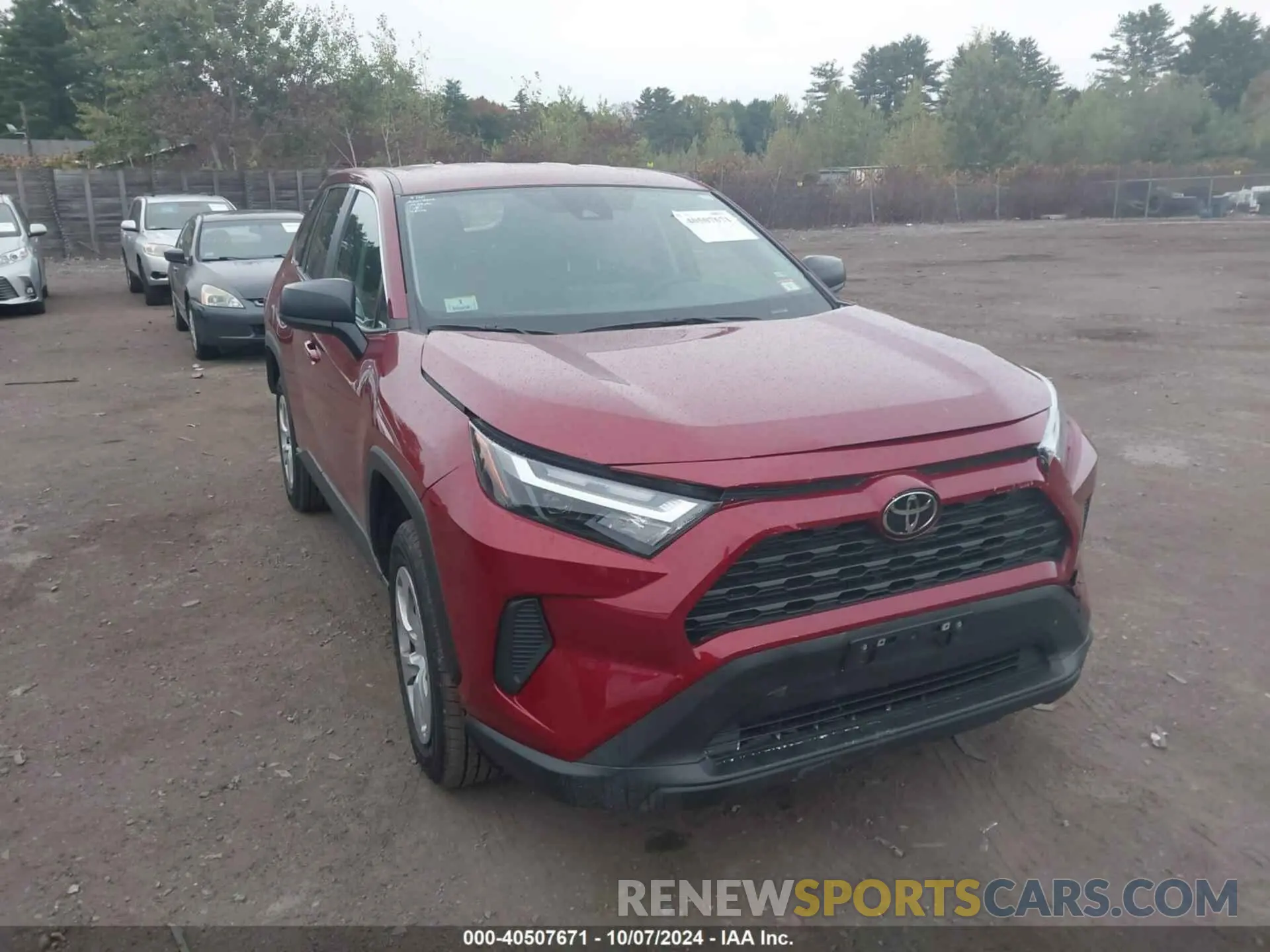1 Photograph of a damaged car 2T3F1RFV4RW425647 TOYOTA RAV4 2024