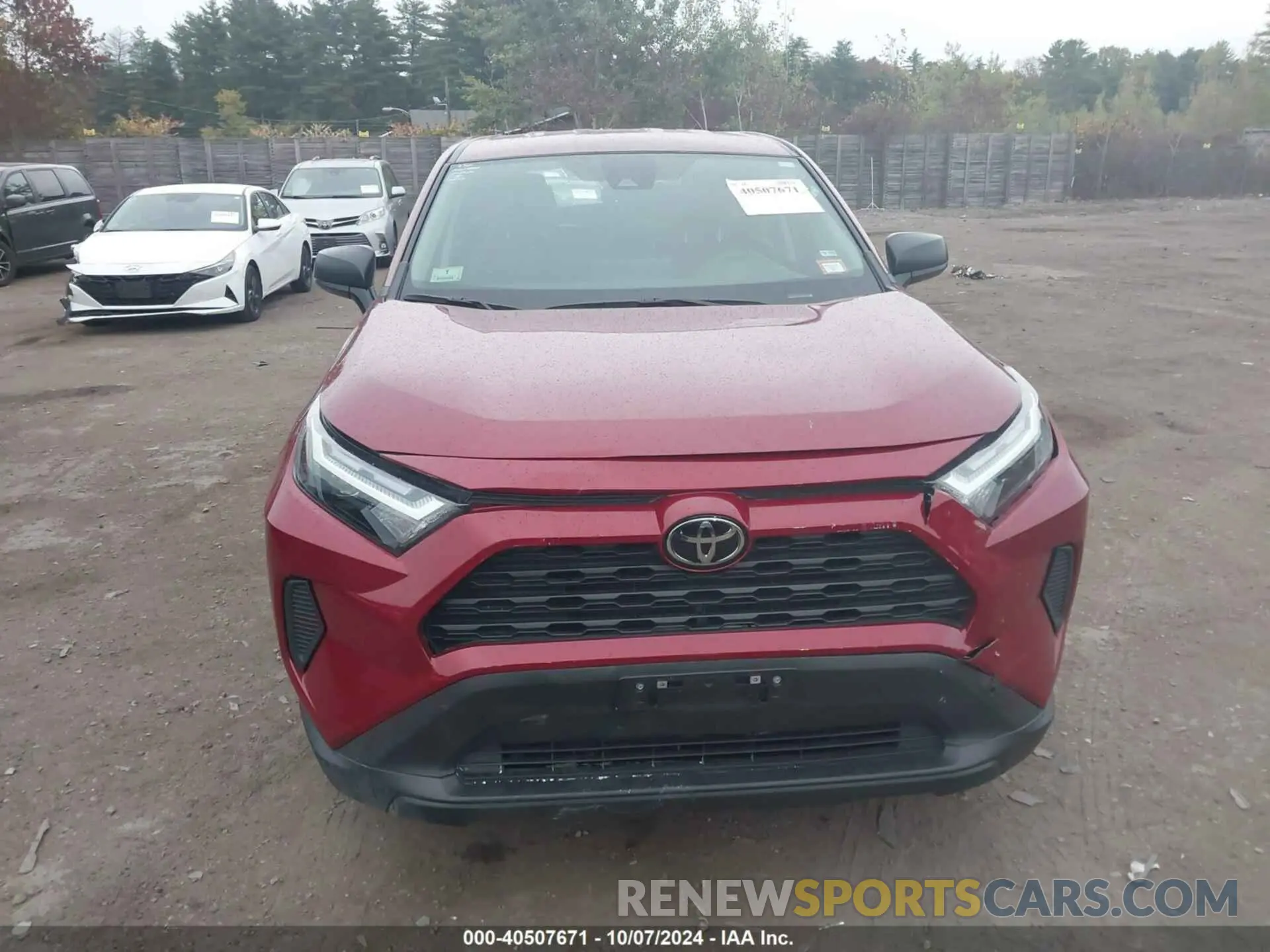 12 Photograph of a damaged car 2T3F1RFV4RW425647 TOYOTA RAV4 2024