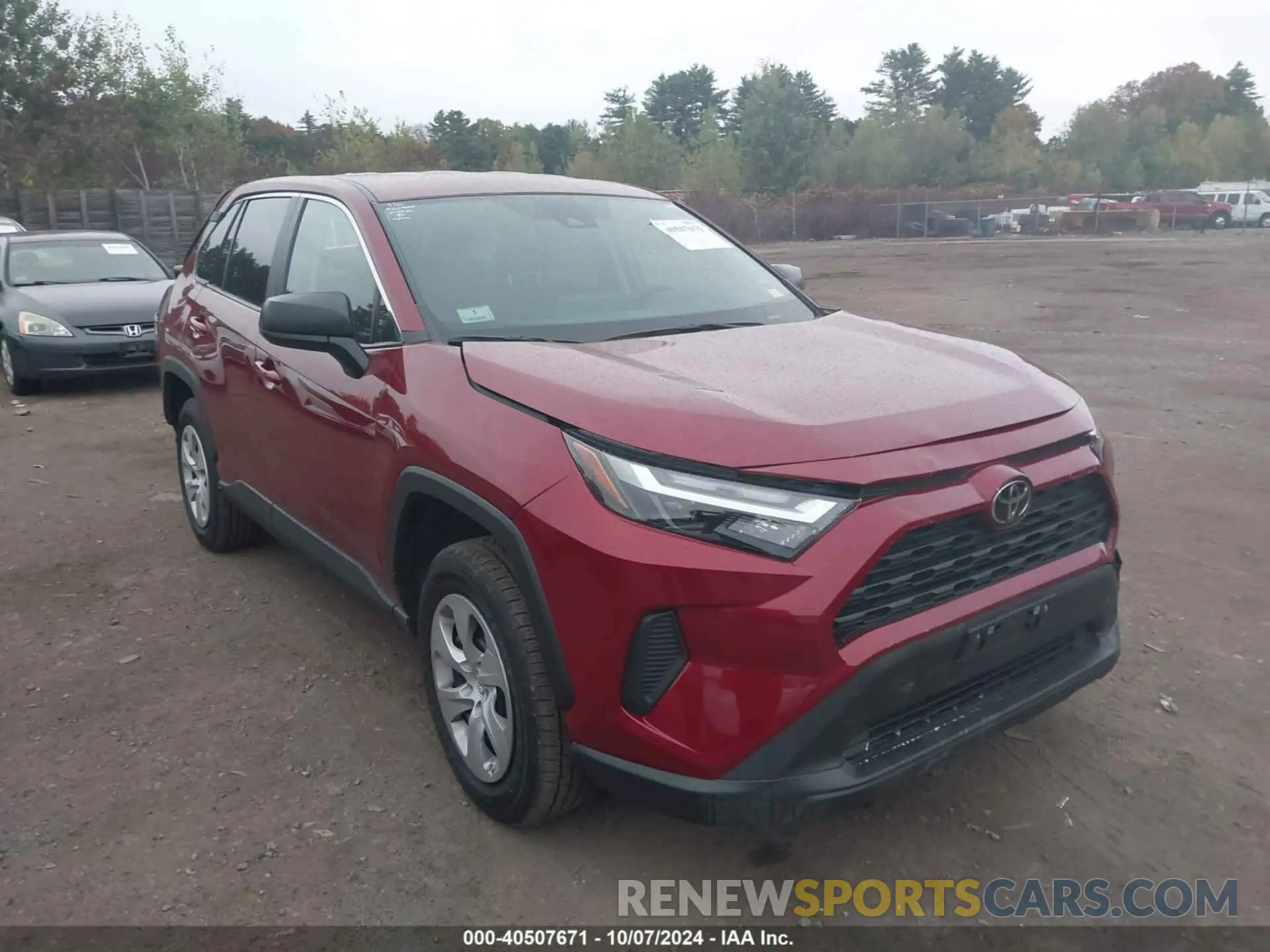 13 Photograph of a damaged car 2T3F1RFV4RW425647 TOYOTA RAV4 2024