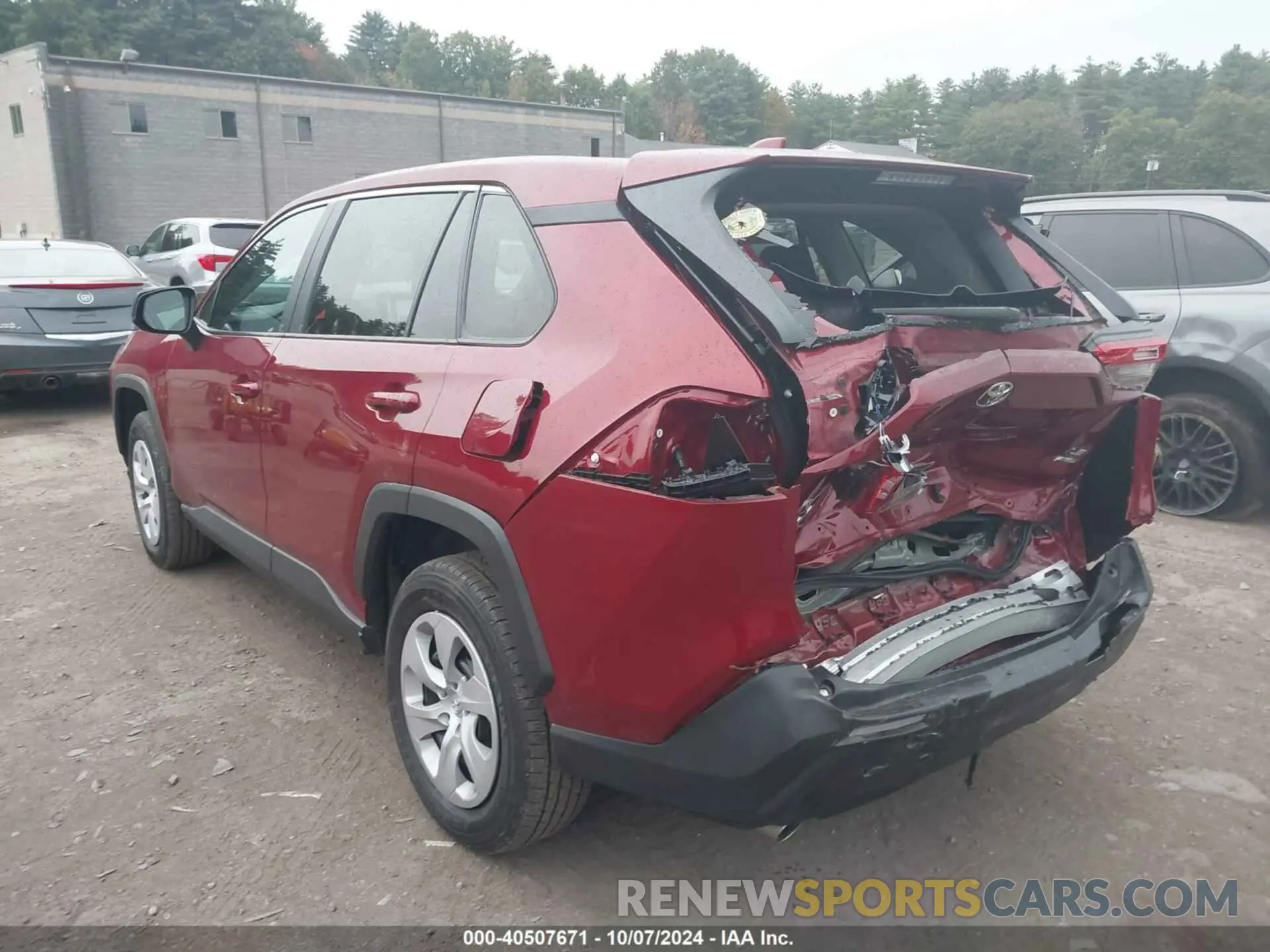 14 Photograph of a damaged car 2T3F1RFV4RW425647 TOYOTA RAV4 2024