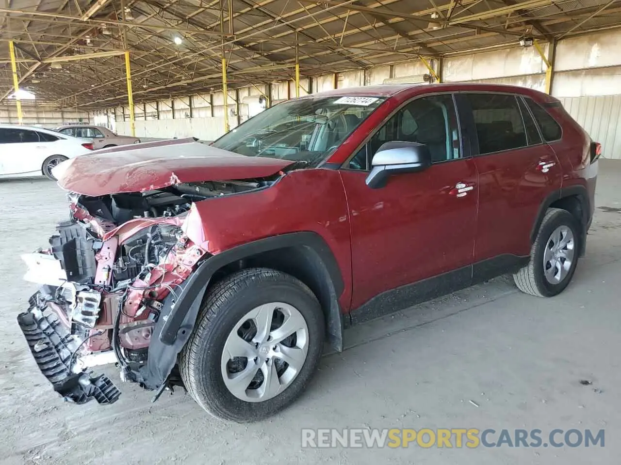 1 Photograph of a damaged car 2T3F1RFV4RW427270 TOYOTA RAV4 2024