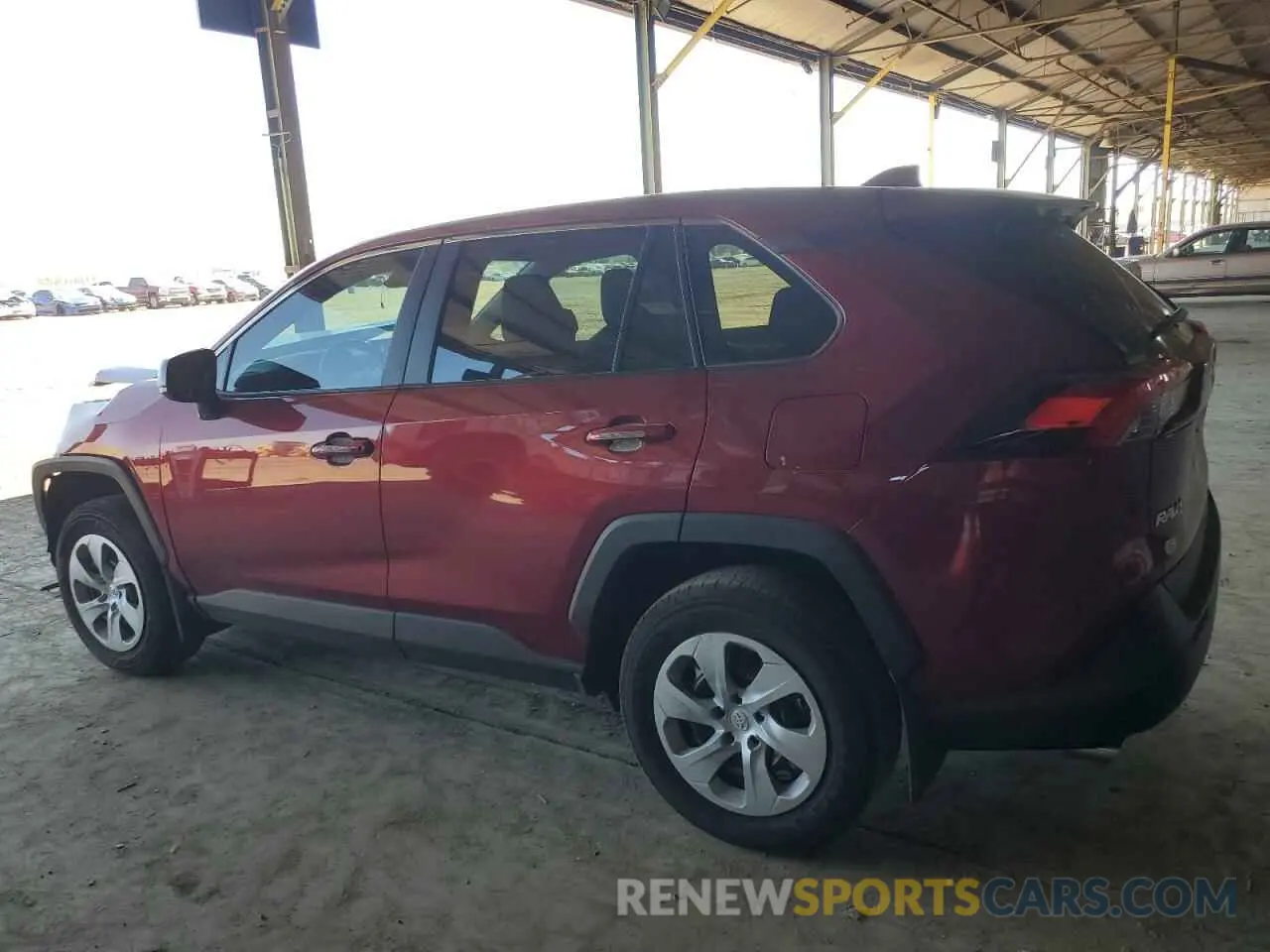 2 Photograph of a damaged car 2T3F1RFV4RW427270 TOYOTA RAV4 2024