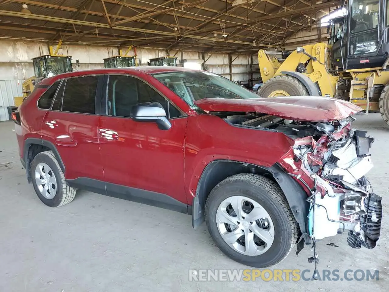 4 Photograph of a damaged car 2T3F1RFV4RW427270 TOYOTA RAV4 2024