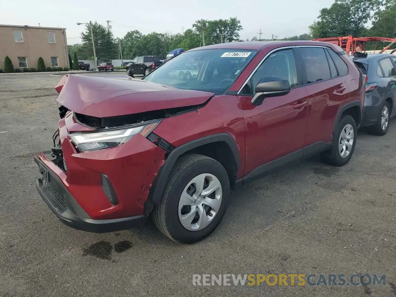 1 Photograph of a damaged car 2T3F1RFV4RW431688 TOYOTA RAV4 2024