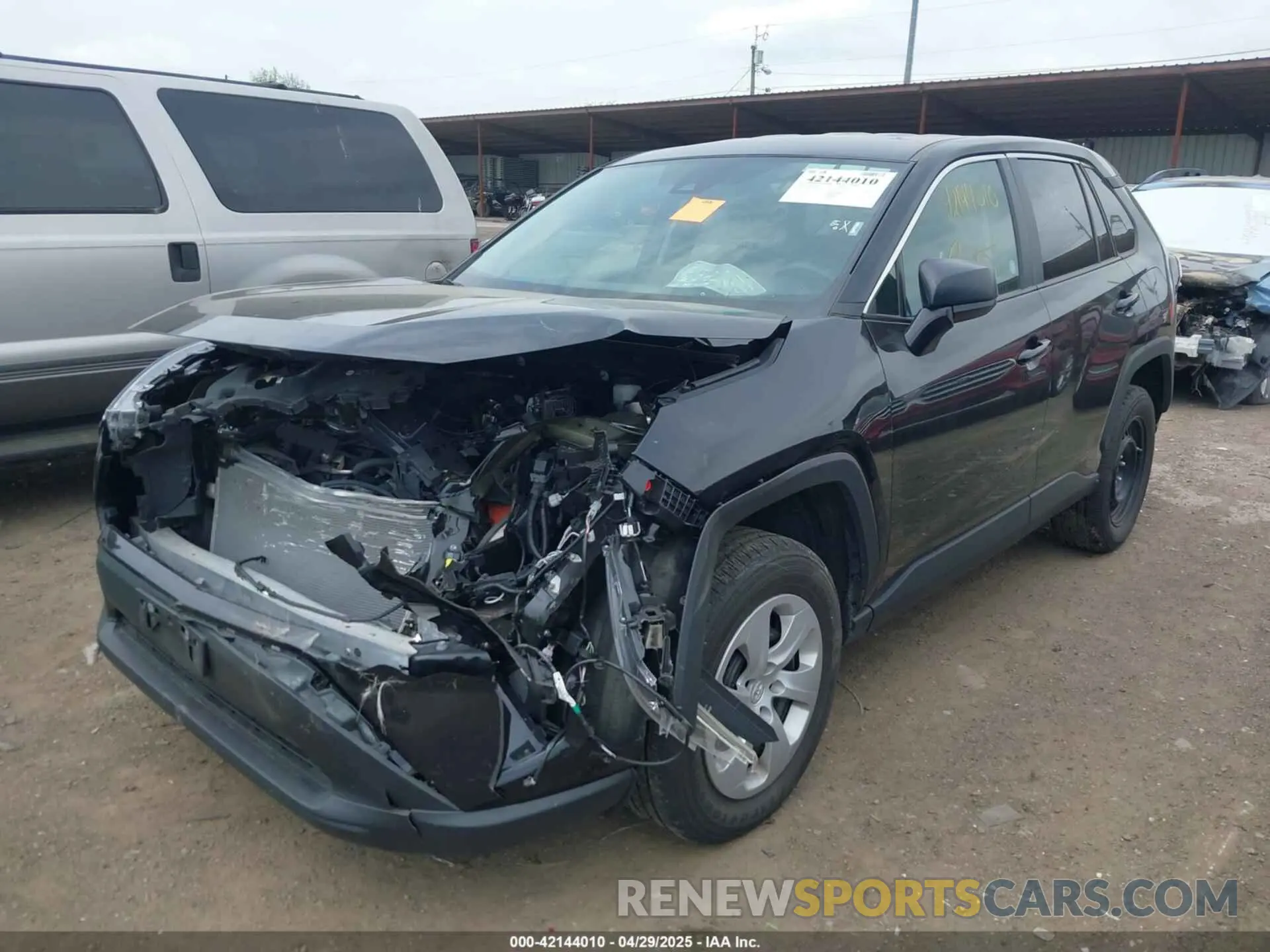 2 Photograph of a damaged car 2T3F1RFV4RW446031 TOYOTA RAV4 2024