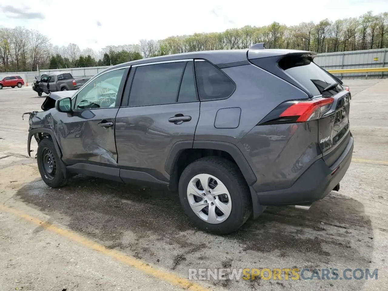 2 Photograph of a damaged car 2T3F1RFV4RW453478 TOYOTA RAV4 2024