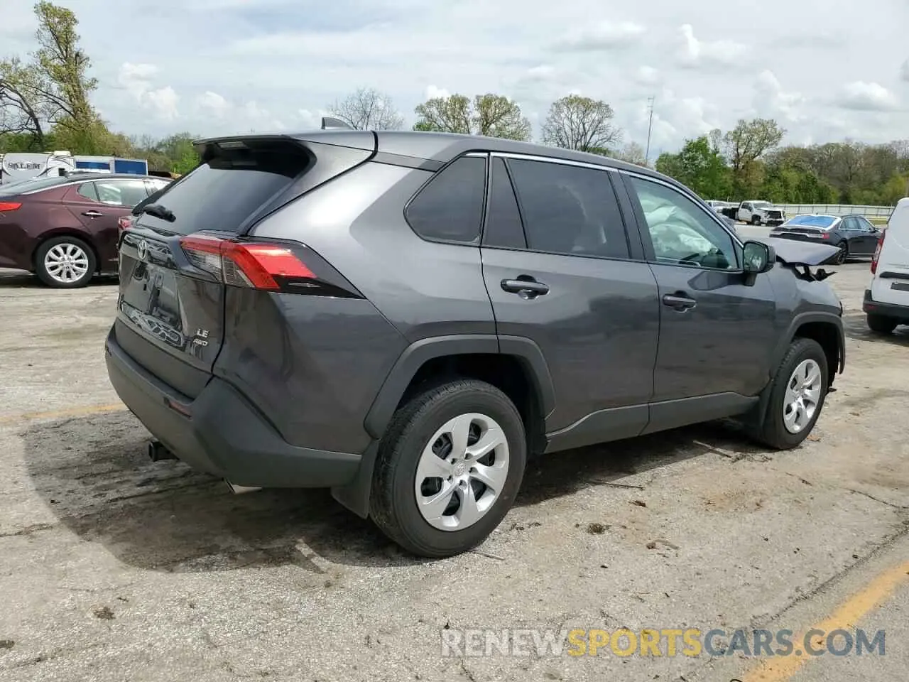 3 Photograph of a damaged car 2T3F1RFV4RW453478 TOYOTA RAV4 2024