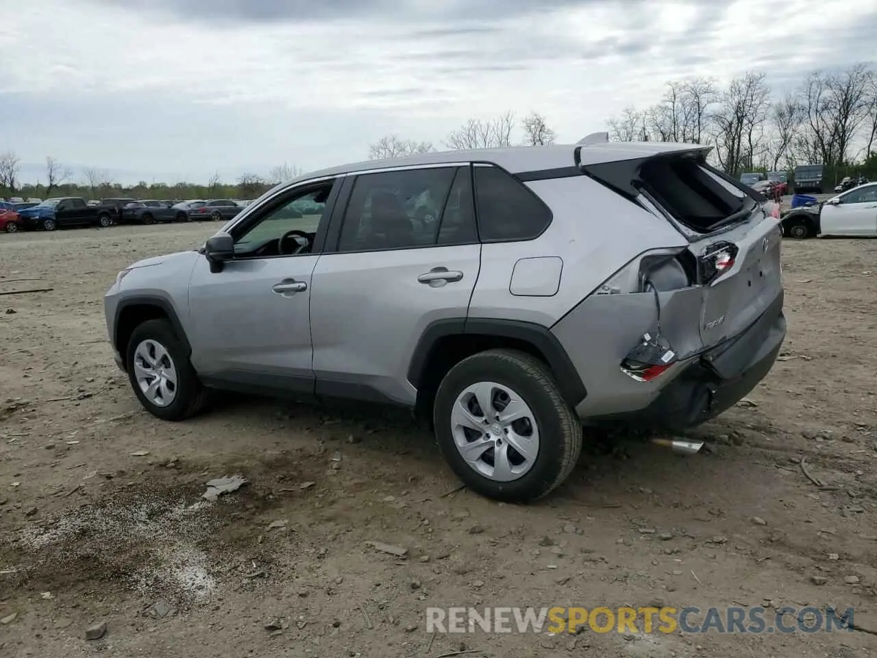 2 Photograph of a damaged car 2T3F1RFV4RW468000 TOYOTA RAV4 2024