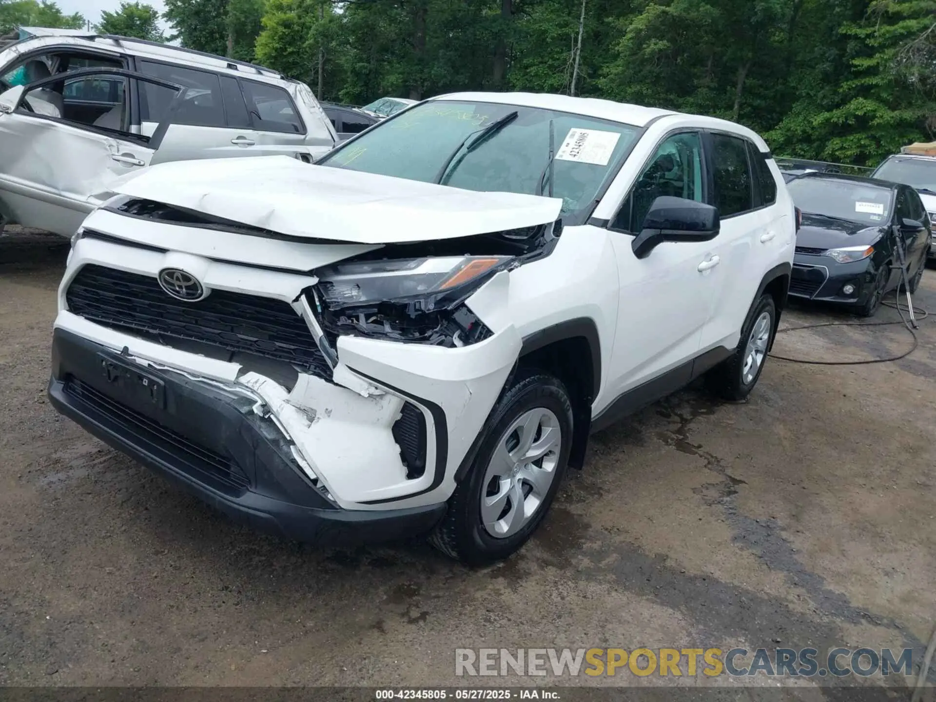 2 Photograph of a damaged car 2T3F1RFV5RC405859 TOYOTA RAV4 2024