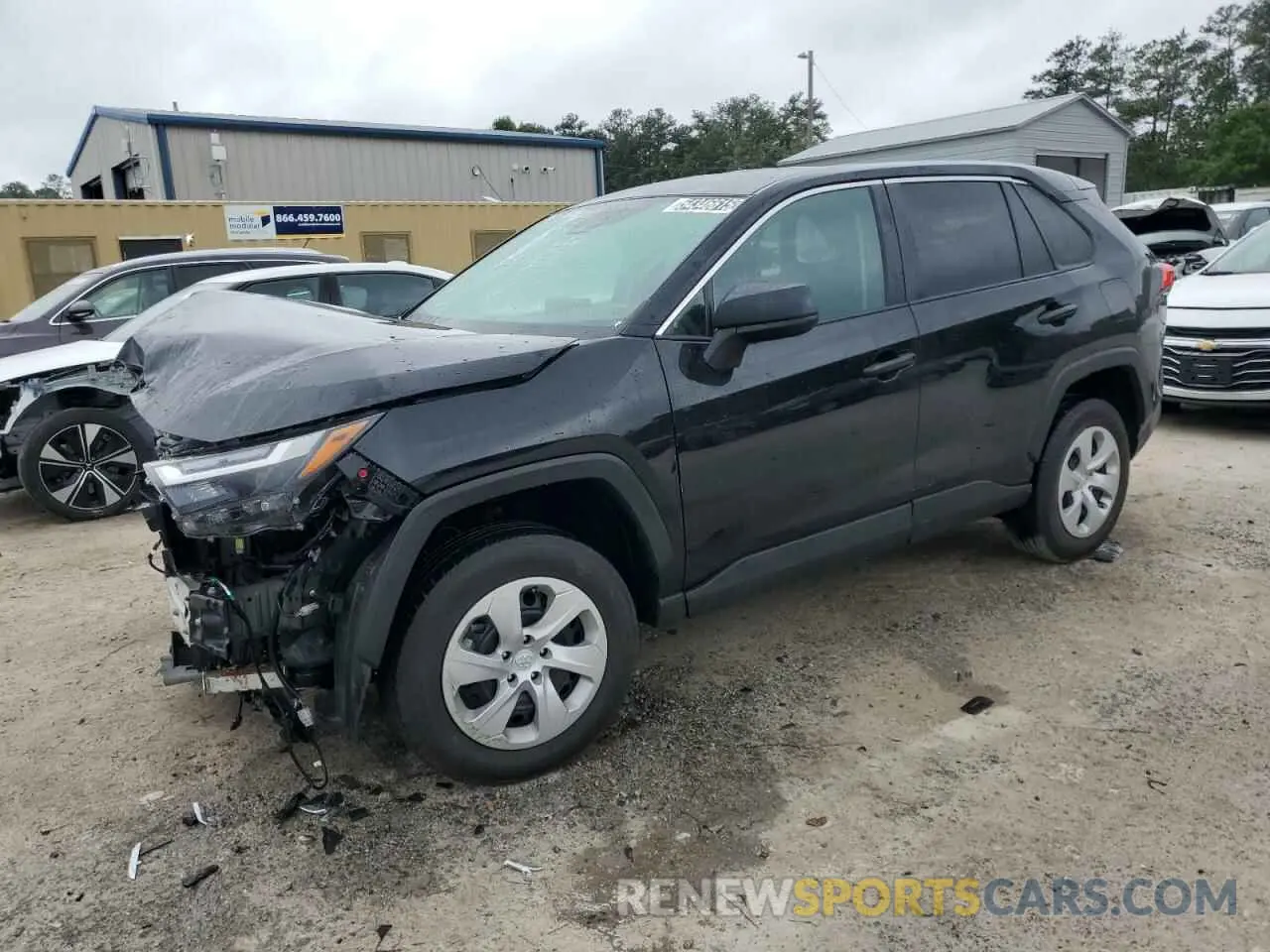 1 Photograph of a damaged car 2T3F1RFV5RC416831 TOYOTA RAV4 2024