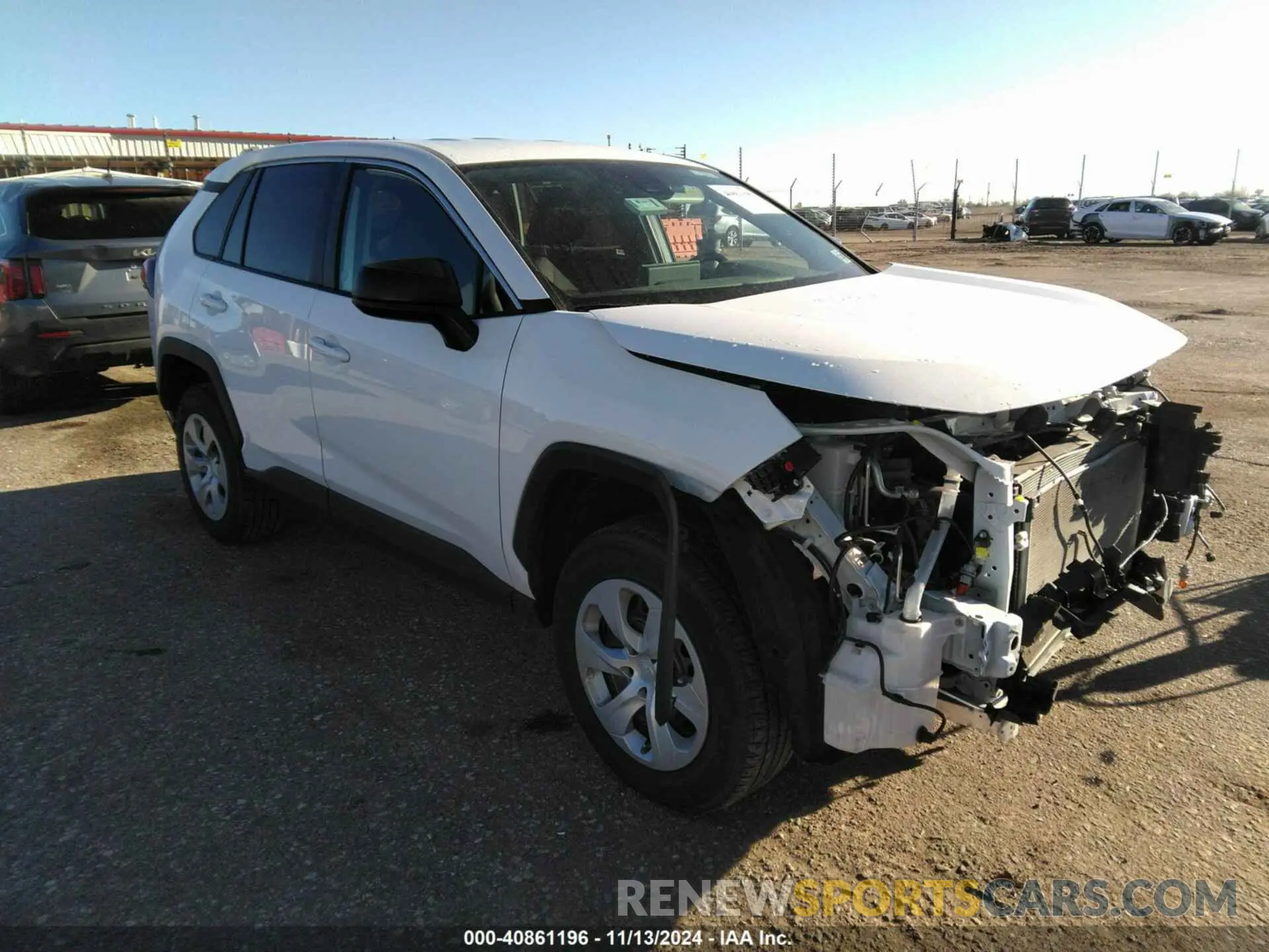 1 Photograph of a damaged car 2T3F1RFV5RC417316 TOYOTA RAV4 2024