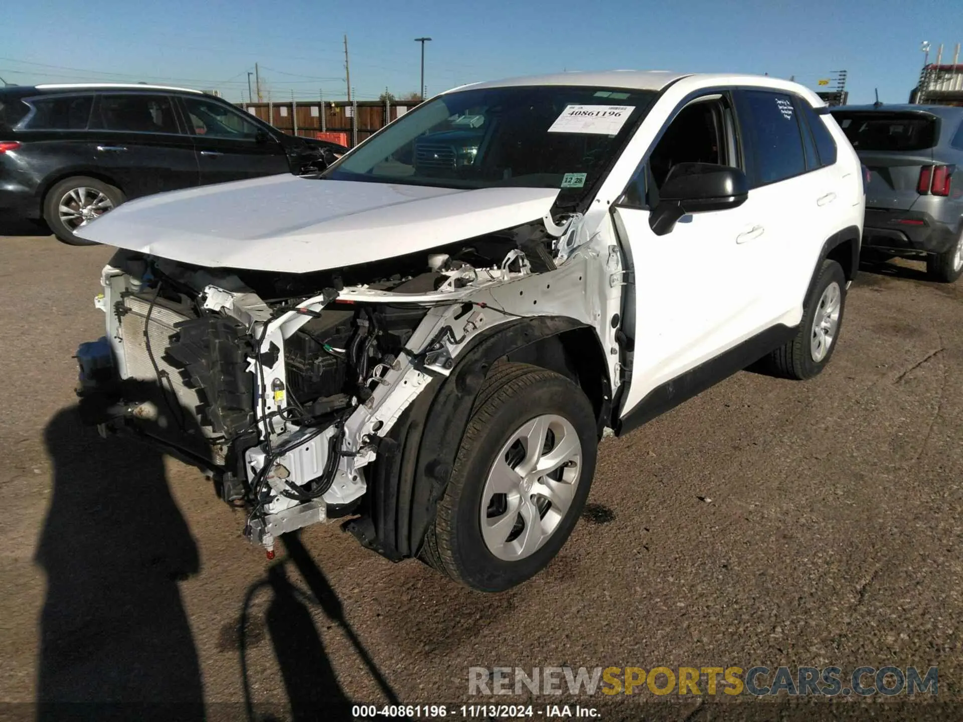 2 Photograph of a damaged car 2T3F1RFV5RC417316 TOYOTA RAV4 2024
