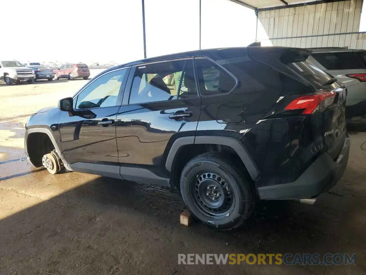 2 Photograph of a damaged car 2T3F1RFV5RW441744 TOYOTA RAV4 2024