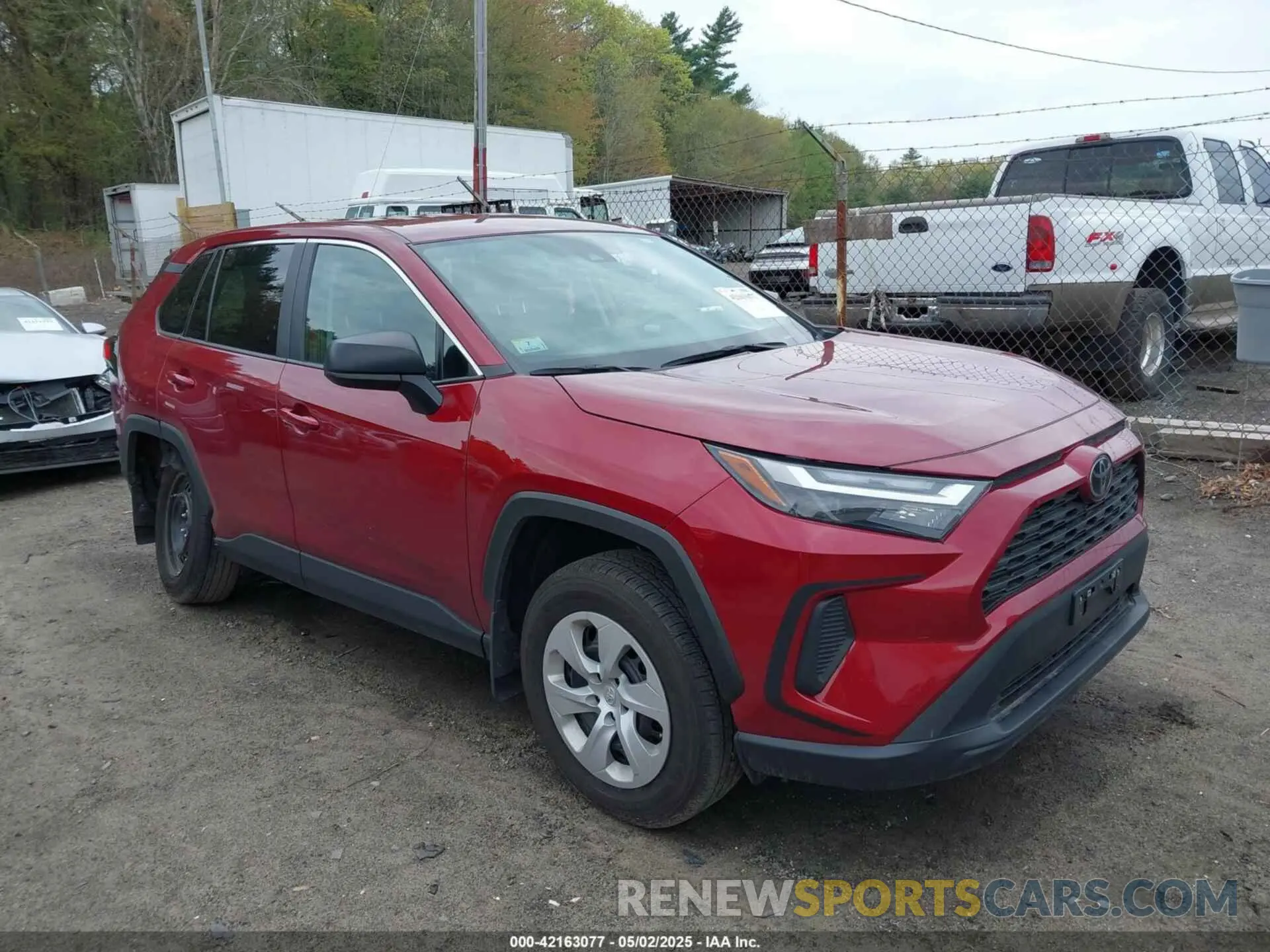1 Photograph of a damaged car 2T3F1RFV5RW456471 TOYOTA RAV4 2024