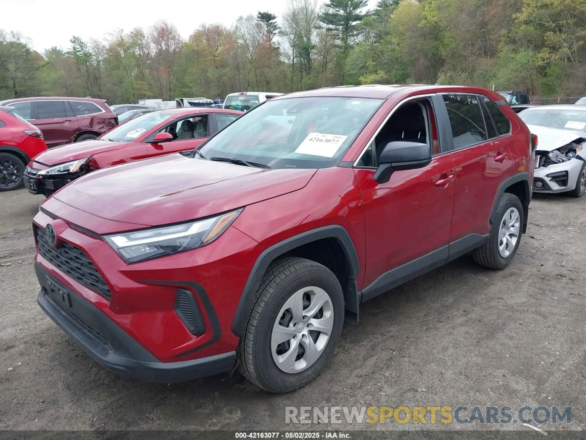 2 Photograph of a damaged car 2T3F1RFV5RW456471 TOYOTA RAV4 2024