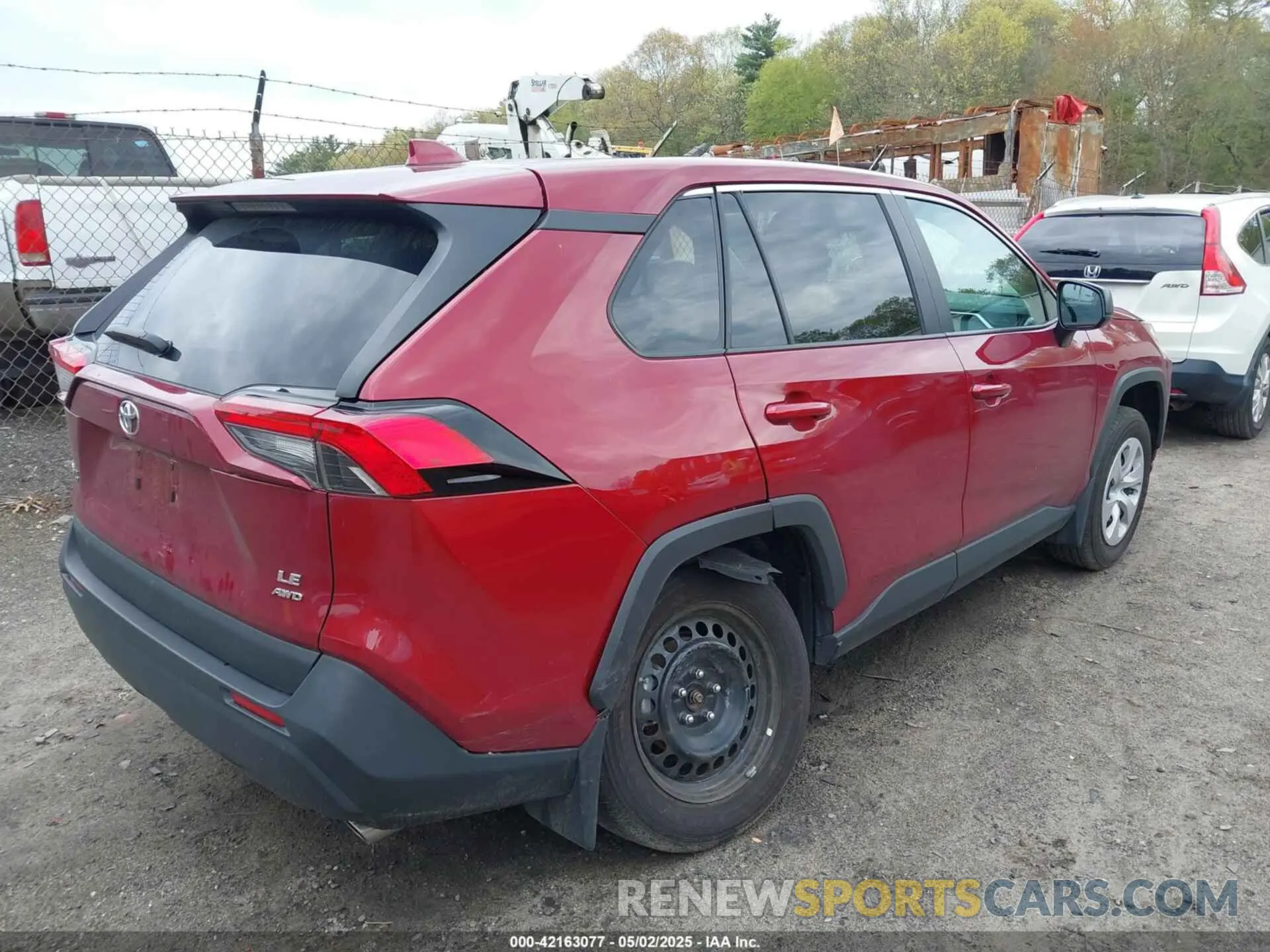 4 Photograph of a damaged car 2T3F1RFV5RW456471 TOYOTA RAV4 2024