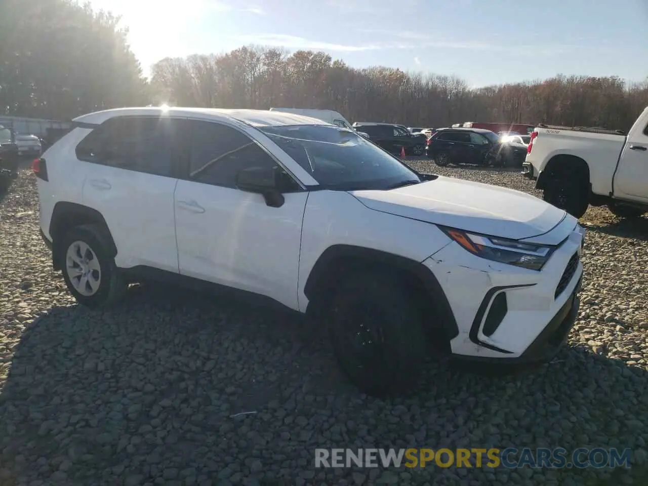 4 Photograph of a damaged car 2T3F1RFV6RC433105 TOYOTA RAV4 2024
