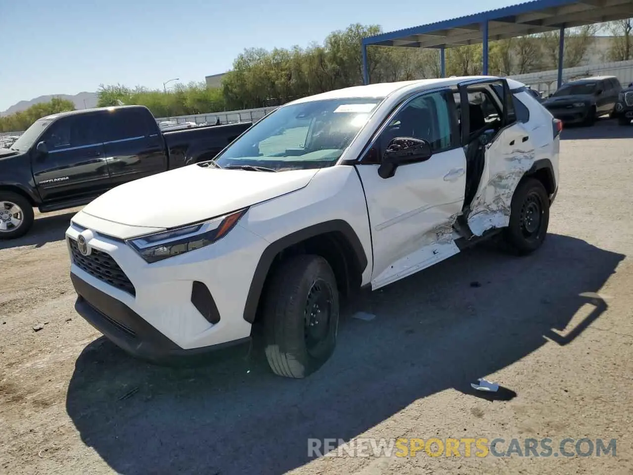 1 Photograph of a damaged car 2T3F1RFV6RC456934 TOYOTA RAV4 2024