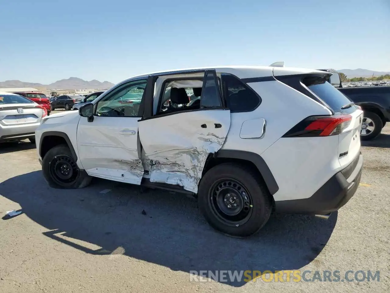 2 Photograph of a damaged car 2T3F1RFV6RC456934 TOYOTA RAV4 2024