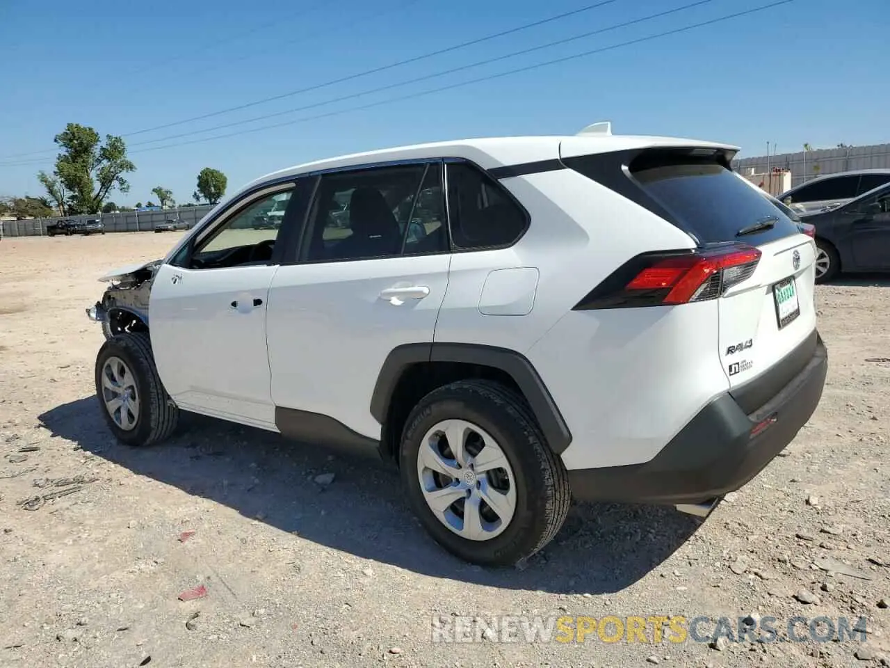2 Photograph of a damaged car 2T3F1RFV6RC468064 TOYOTA RAV4 2024