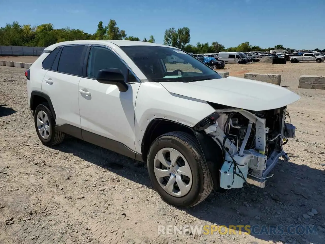 4 Photograph of a damaged car 2T3F1RFV6RC468064 TOYOTA RAV4 2024